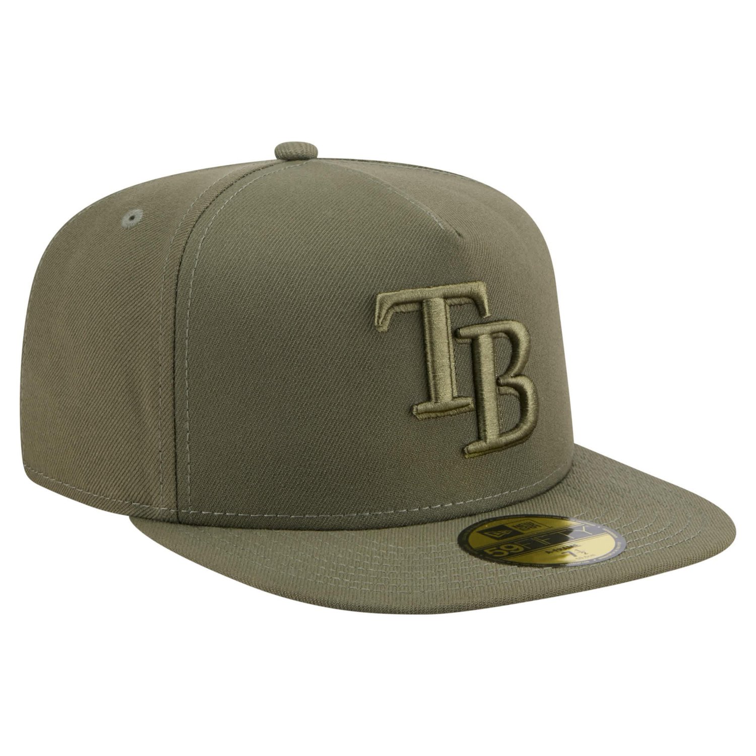 New Era Tampa Bay Rays Color Pack A-Frame 59FIFTY Fitted Hat - view number 3