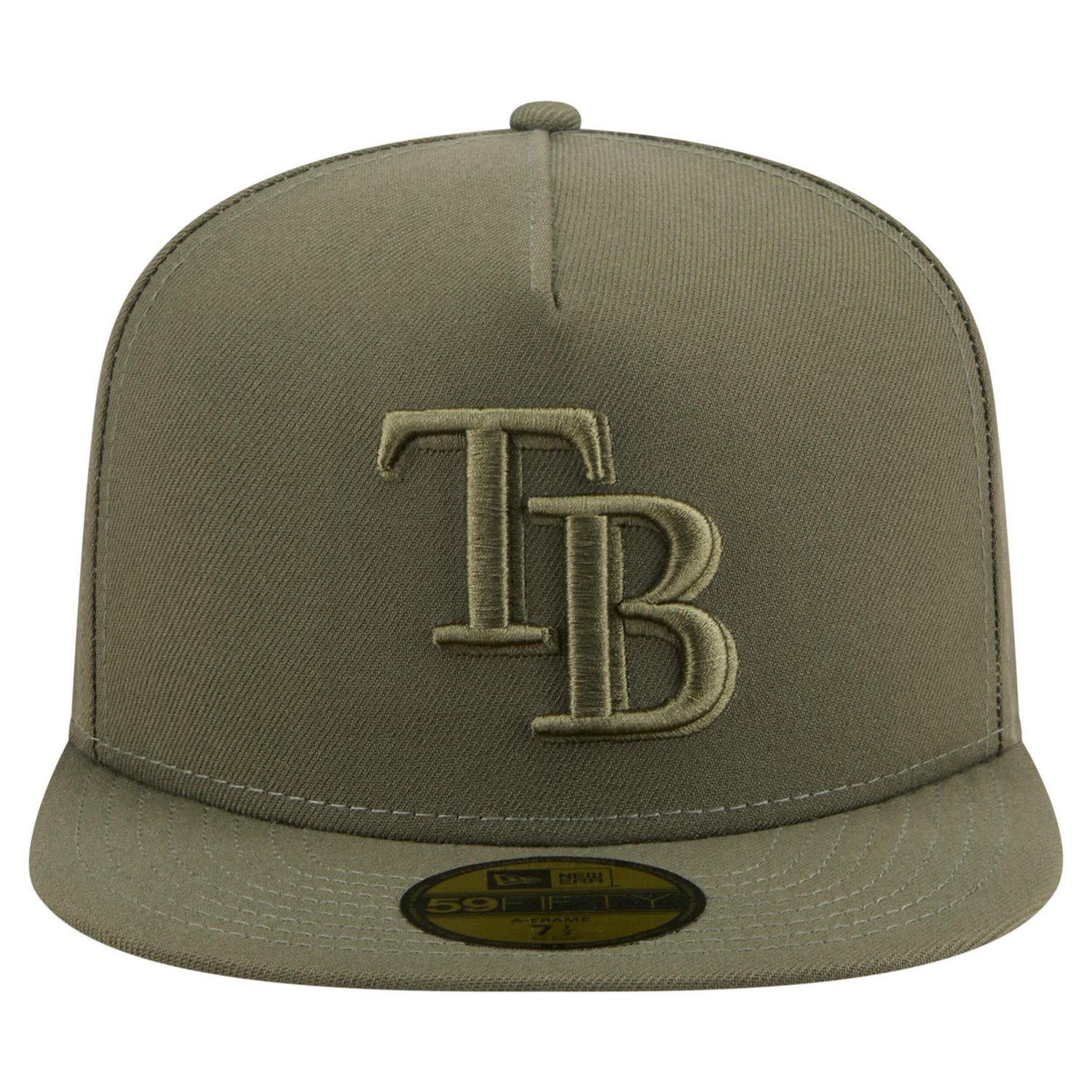 New Era Tampa Bay Rays Color Pack A-Frame 59FIFTY Fitted Hat - view number 2