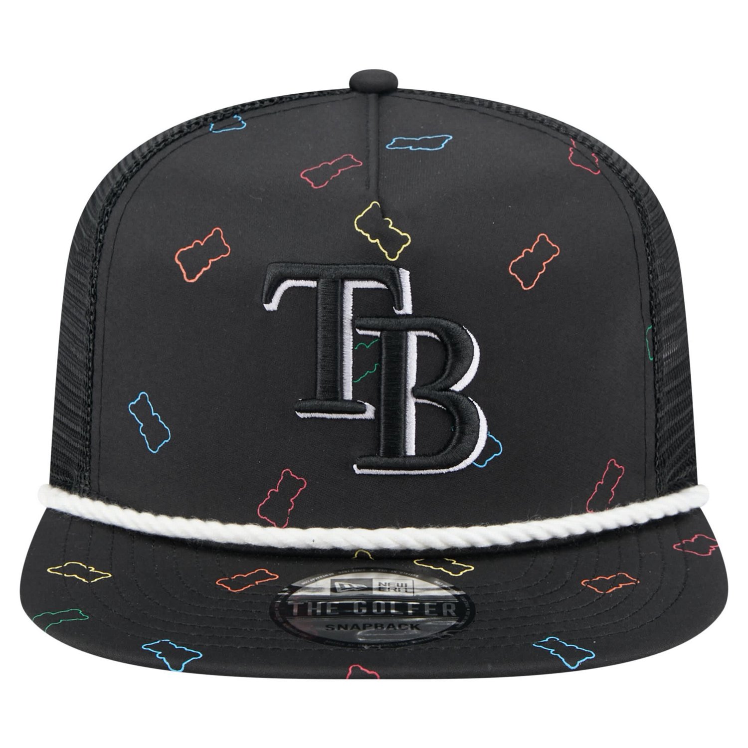 New Era Tampa Bay Rays Gummy Golfer Trucker Adjustable Hat