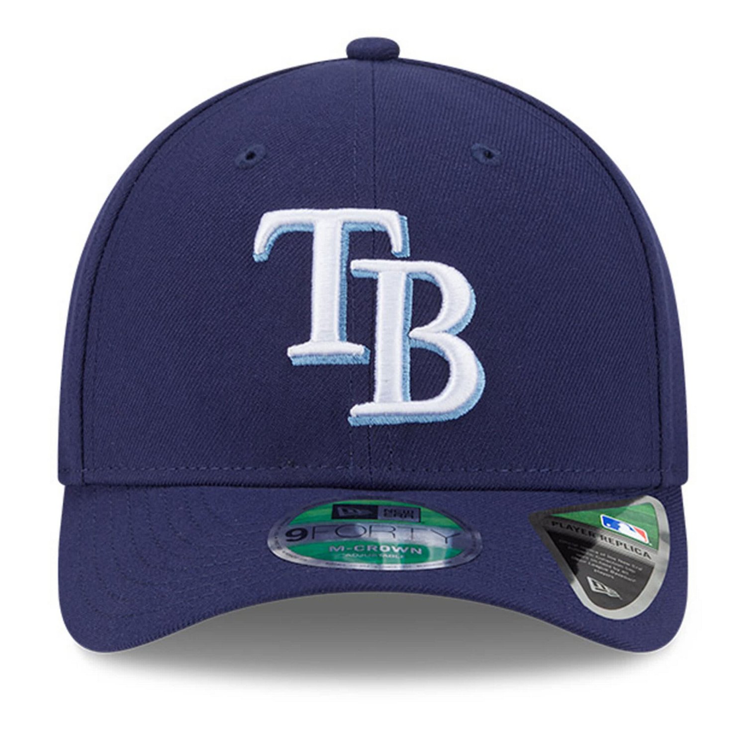 New Era Tampa Bay Rays Player Replica 9FORTY Adjustable Hat - view number 2