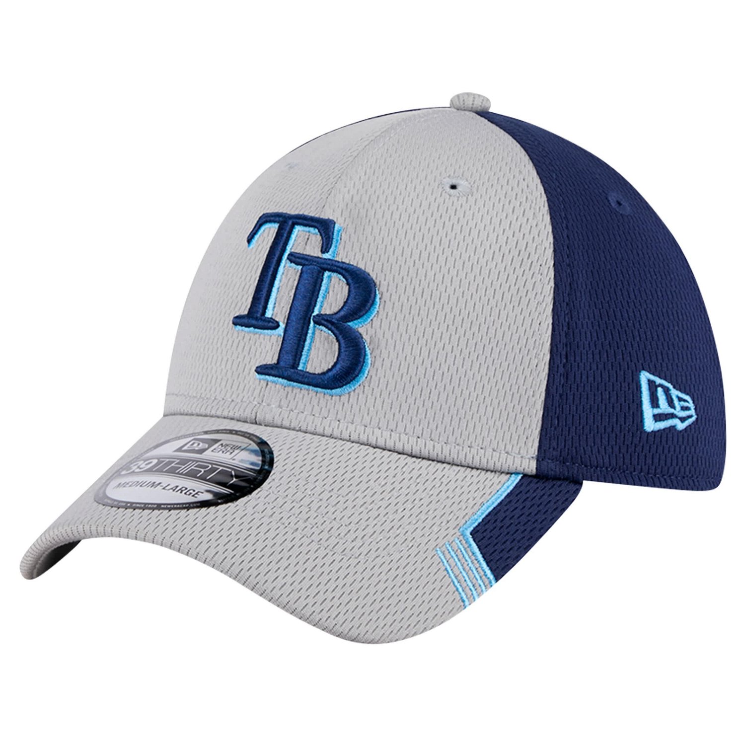 New Era Tampa Bay Rays Visor Trim 39THIRTY Flex Hat