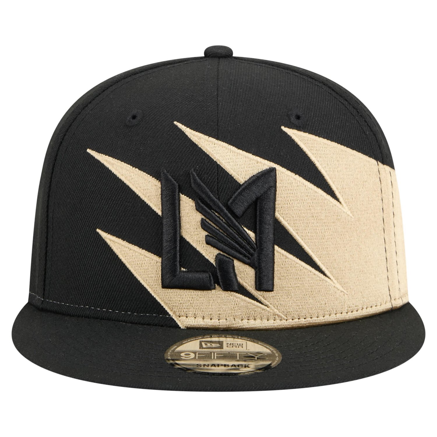 New Era Tan LAFC Jagged 9FIFTY Snapback Hat - view number 2
