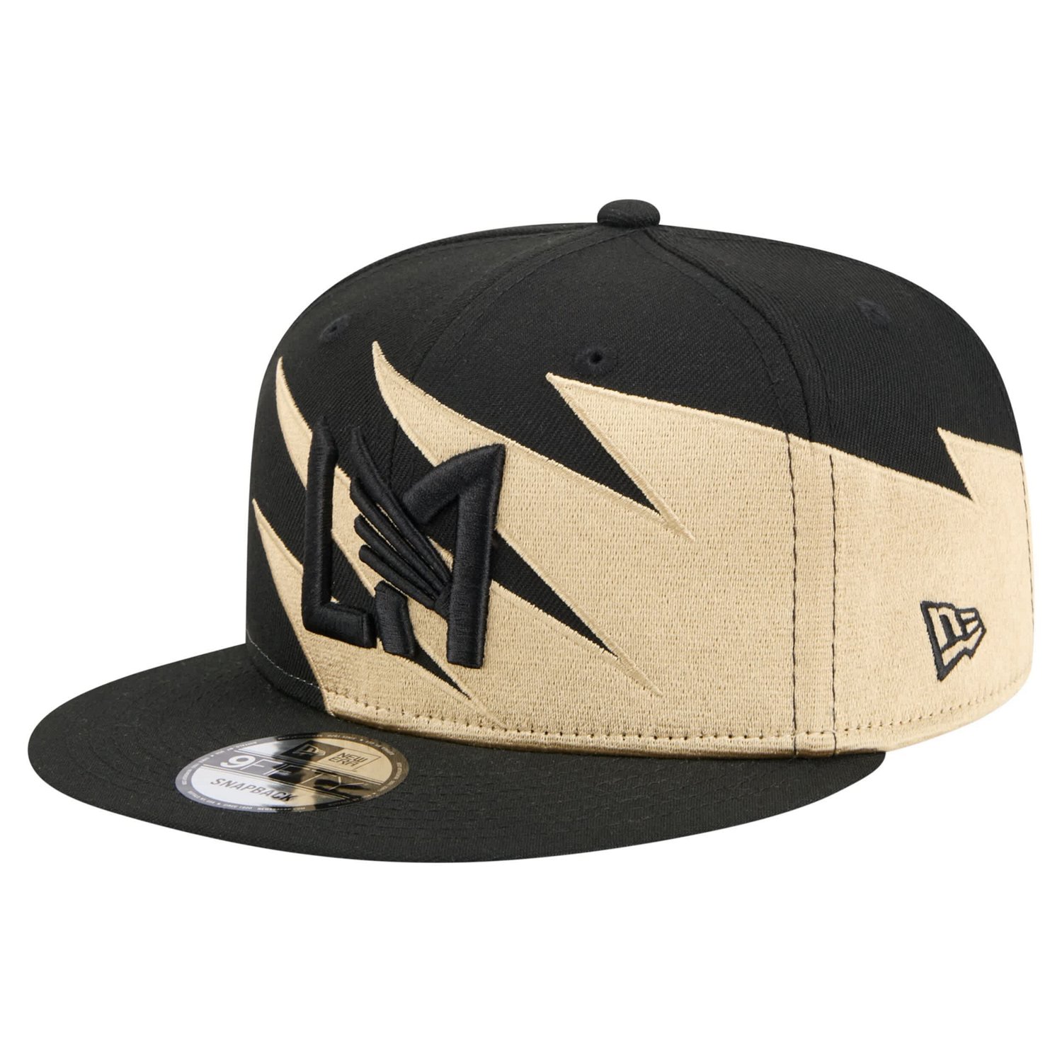 New Era Tan LAFC Jagged 9FIFTY Snapback Hat - view number 1