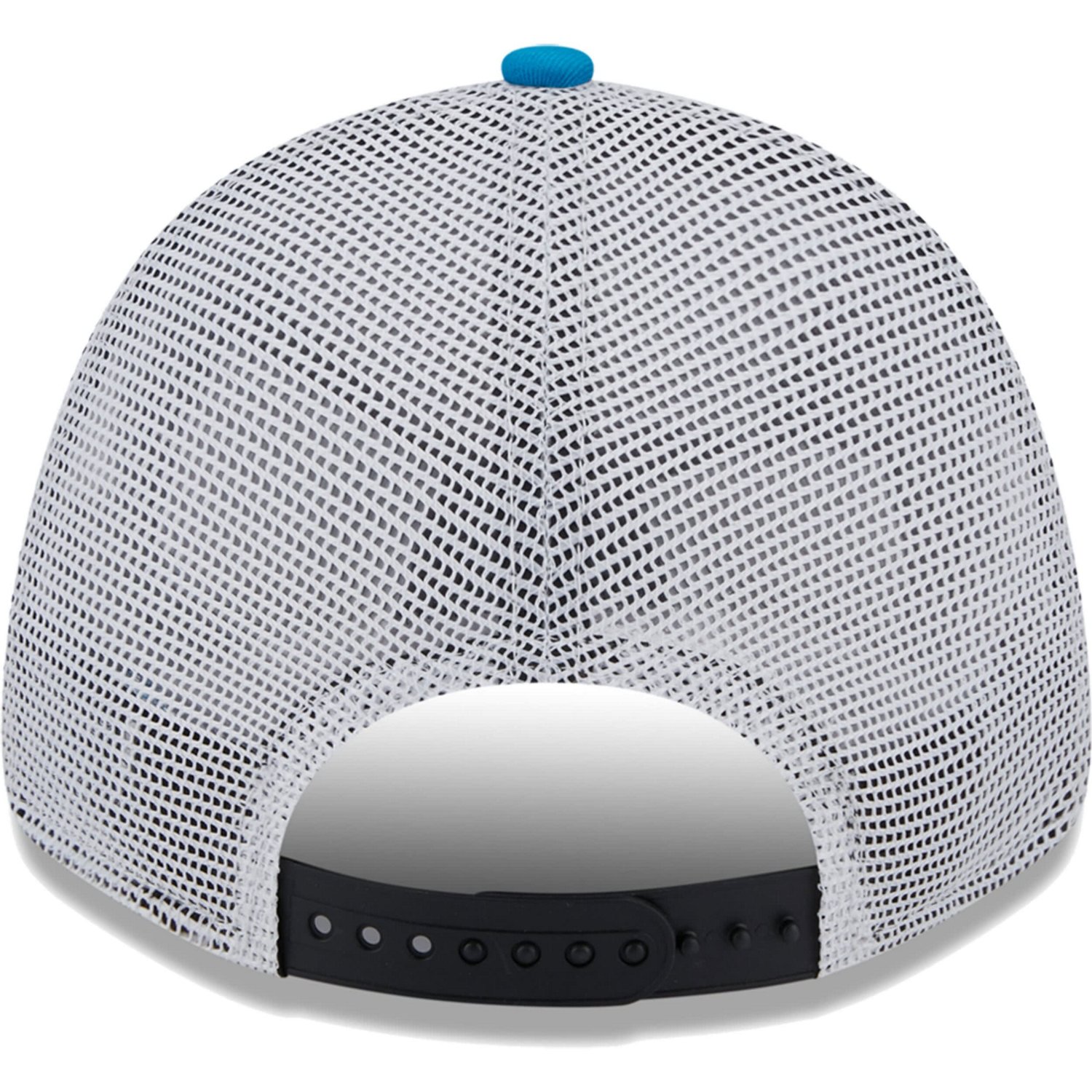 New Era Teal Charlotte FC Patch 9FORTY Trucker Snapback Hat - view number 4