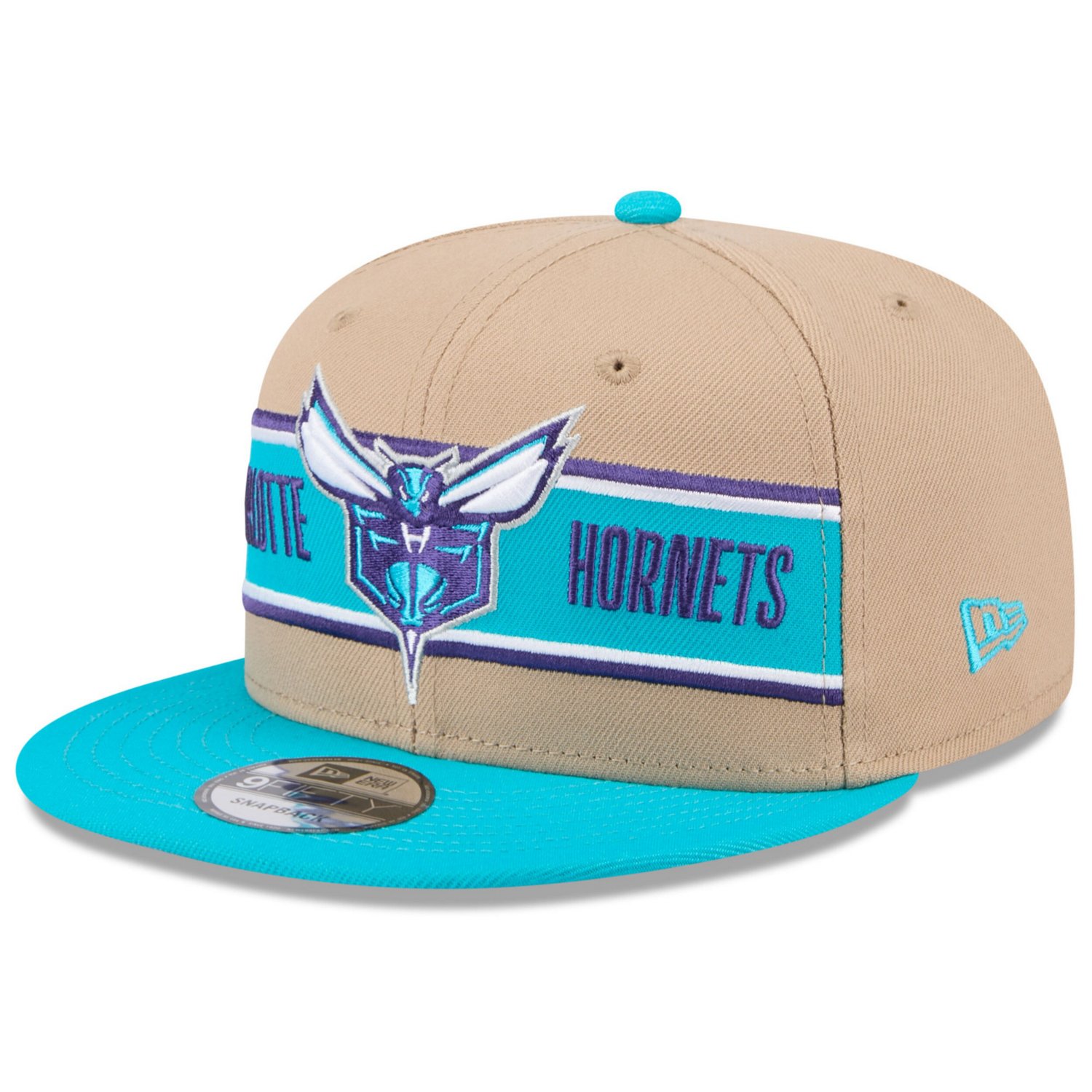 New Era Teal Charlotte Hornets 2024 NBA Draft 9FIFTY Snapback Hat