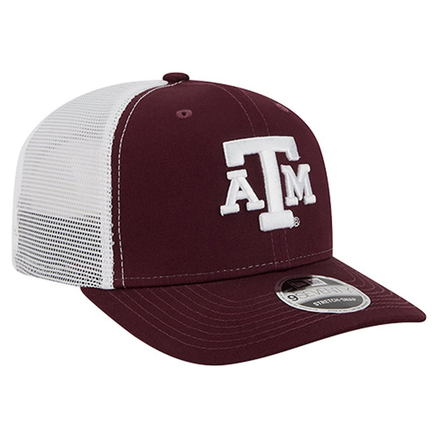 New Era Texas AM Aggies Team 9SEVENTY COOLERA Trucker Adjustable Hat - view number 3
