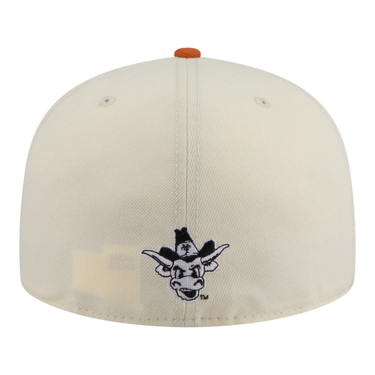 New Era Texas Orange Texas Longhorns Two-Tone Script 59FIFTY Fitted Hat - view number 4