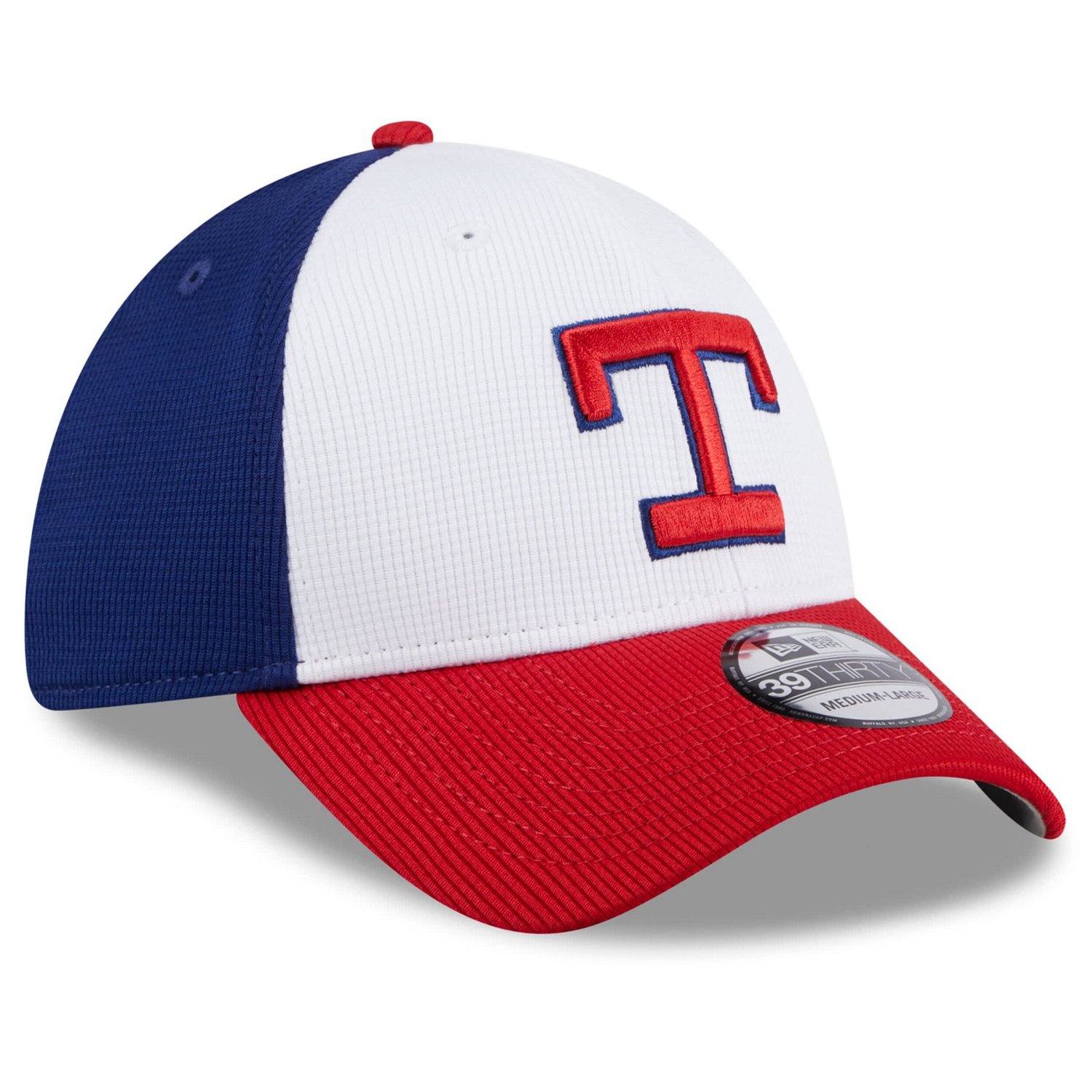 New Era Texas Rangers 2024 Batting Practice 39THIRTY Flex Hat                                                                    - view number 3