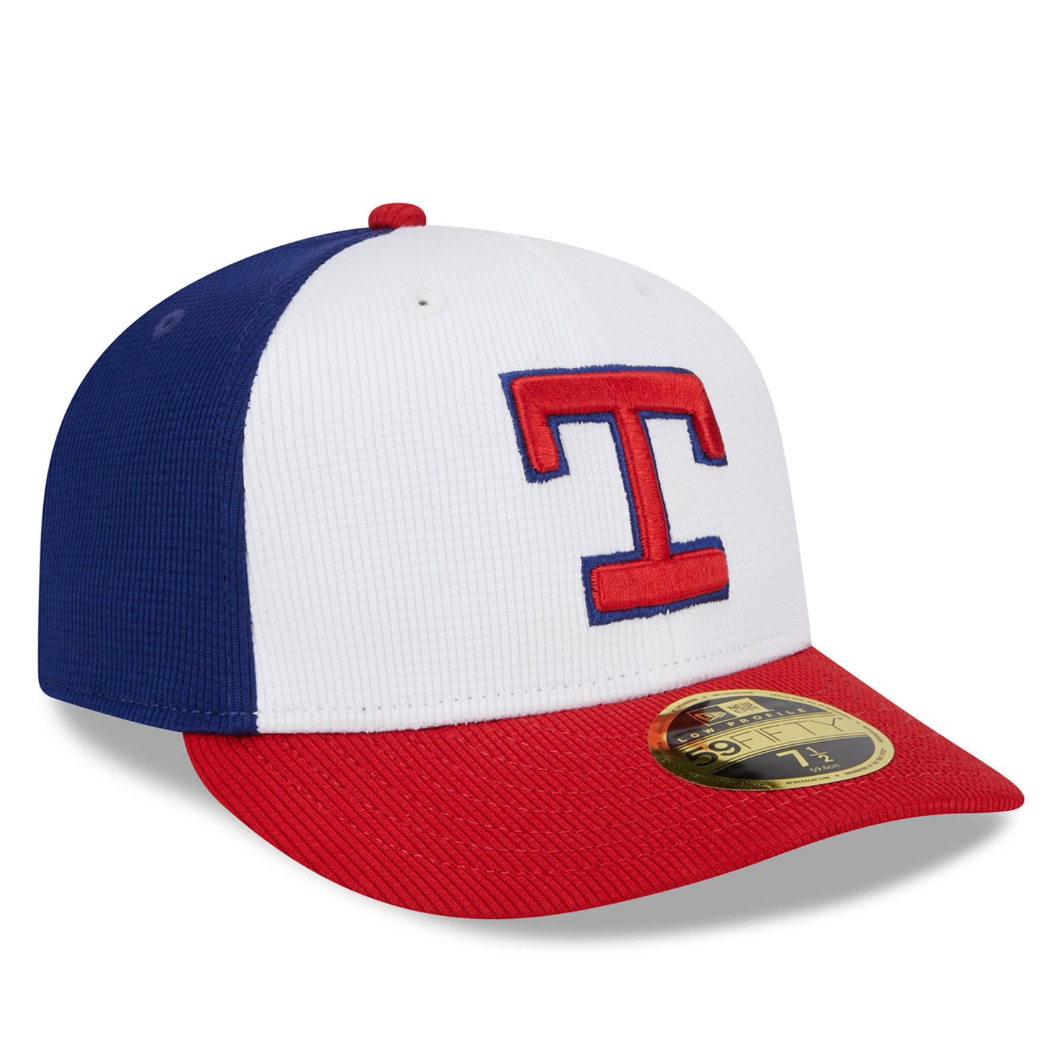 New Era Texas Rangers 2024 Batting Practice Low Profile 59FIFTY Fitted Hat                                                       - view number 3