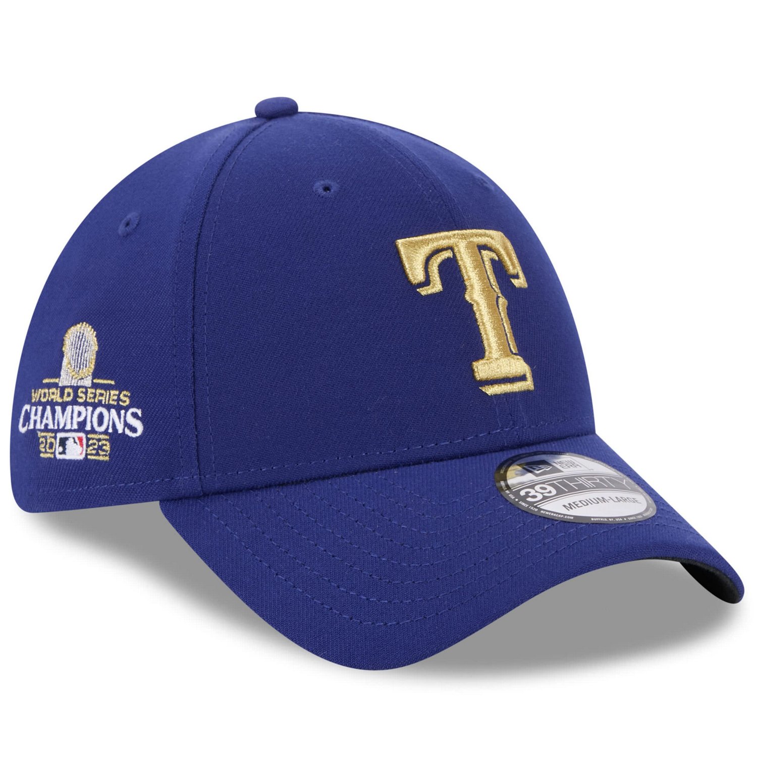 New Era Texas Rangers 2024 Gold Collection 39THIRTY Flex Hat                                                                     - view number 1