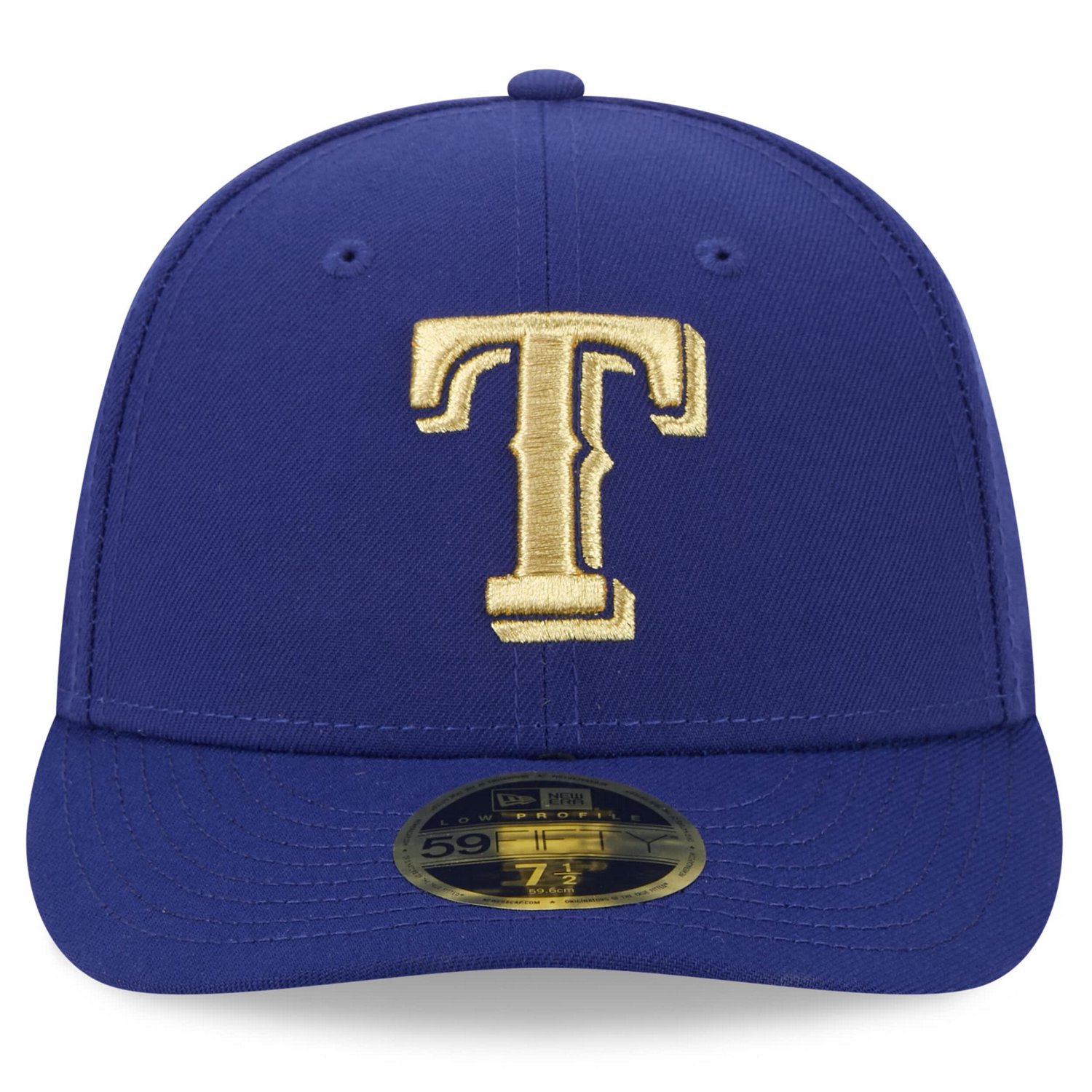 New Era Texas Rangers 2024 Gold Collection Low Profile 59FIFTY Fitted Hat                                                        - view number 2