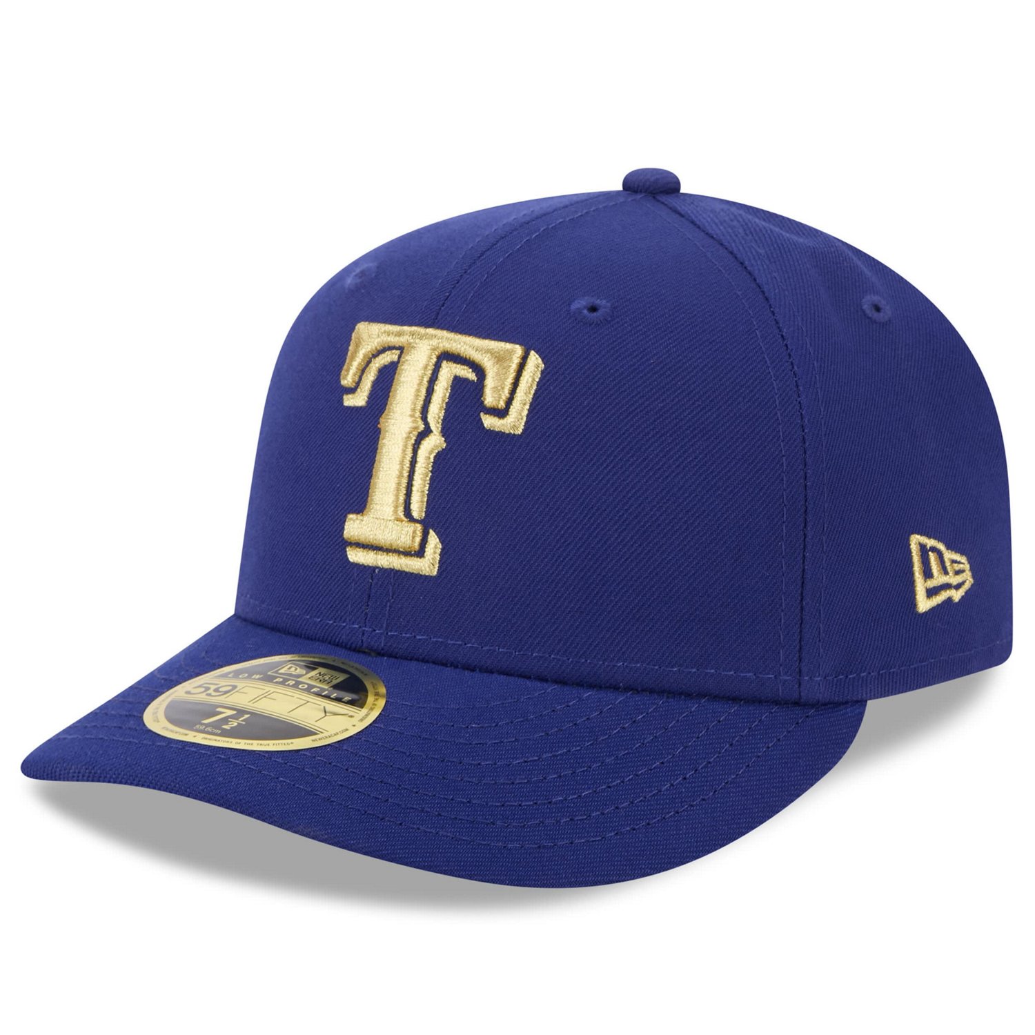 New Era Texas Rangers 2024 Gold Collection Low Profile 59FIFTY Fitted Hat                                                        - view number 3