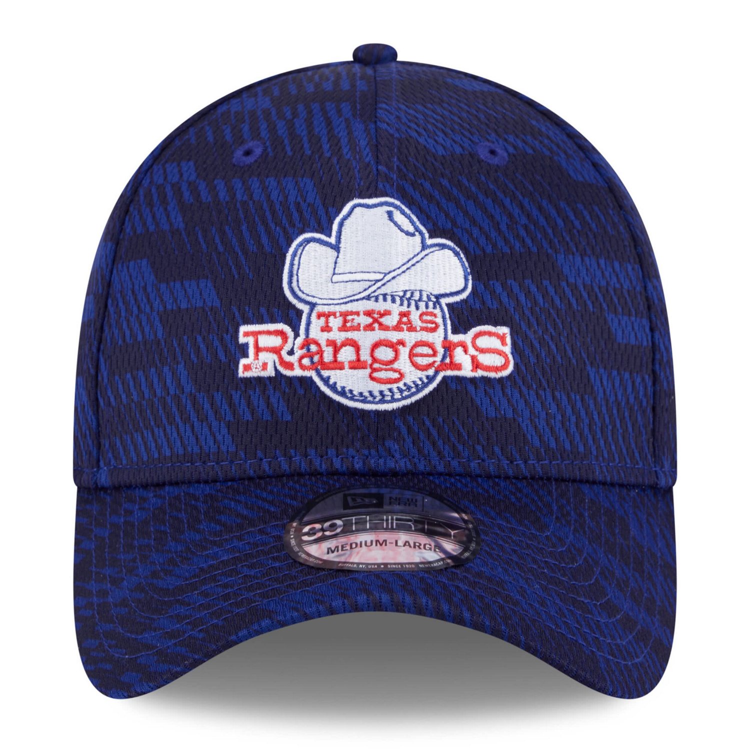 New Era Texas Rangers 2025 MLB Clubhouse 39THIRTY Flex Hat