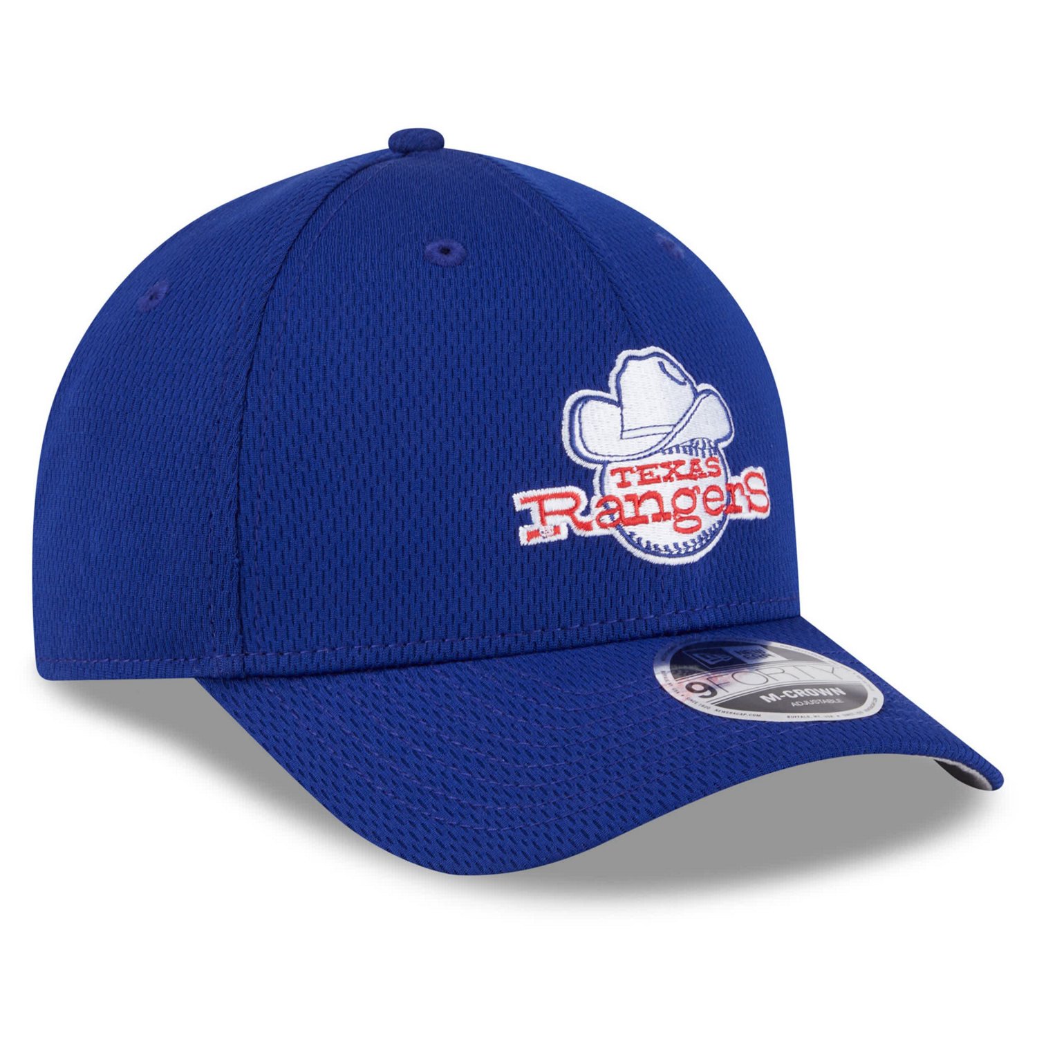 New Era Texas Rangers 2025 MLB Clubhouse 9FORTY M-Crown Adjustable Hat - view number 3