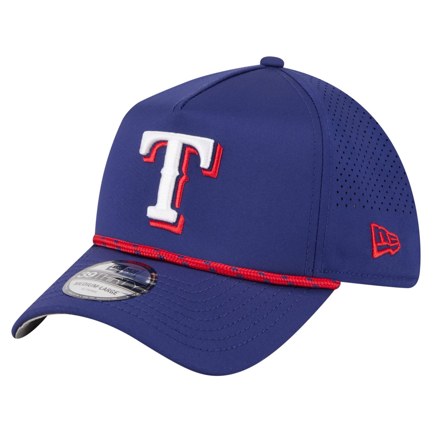 New Era Texas Rangers 39THIRTY A-Frame Perforated Flex Hat - view number 1