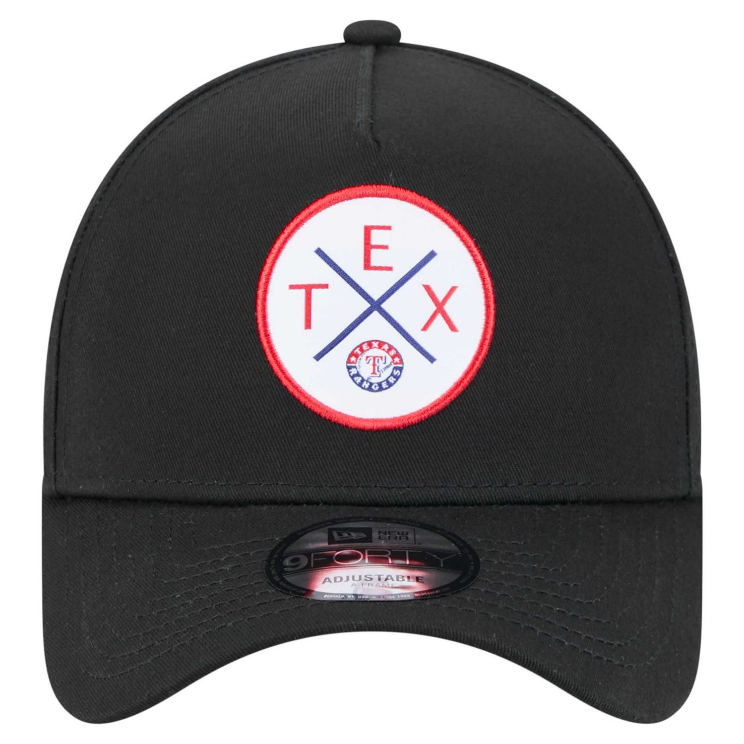 New Era Texas Rangers 9FORTY A-Frame Adjustable Hat