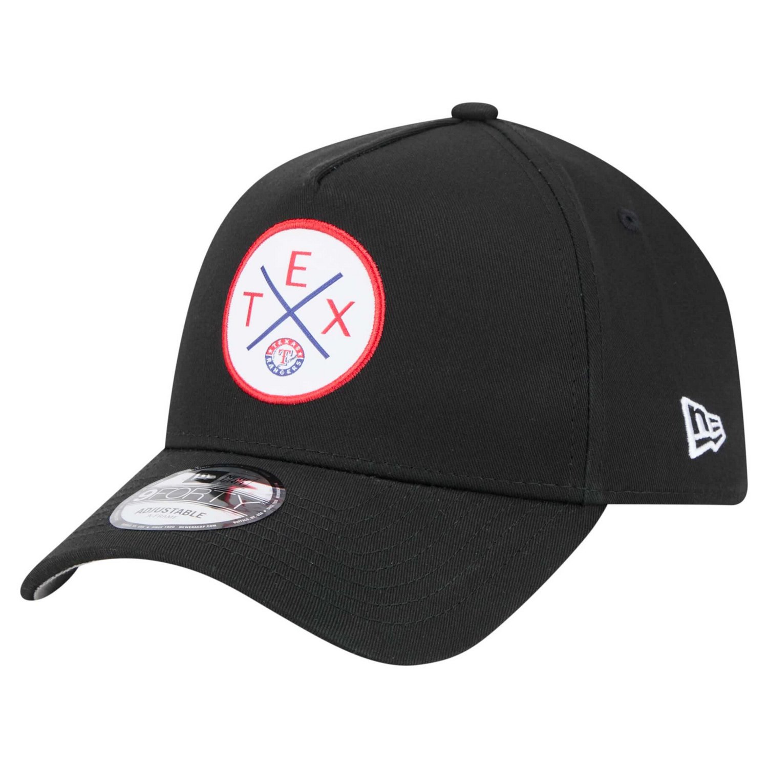 New Era Texas Rangers 9FORTY A-Frame Adjustable Hat - view number 1