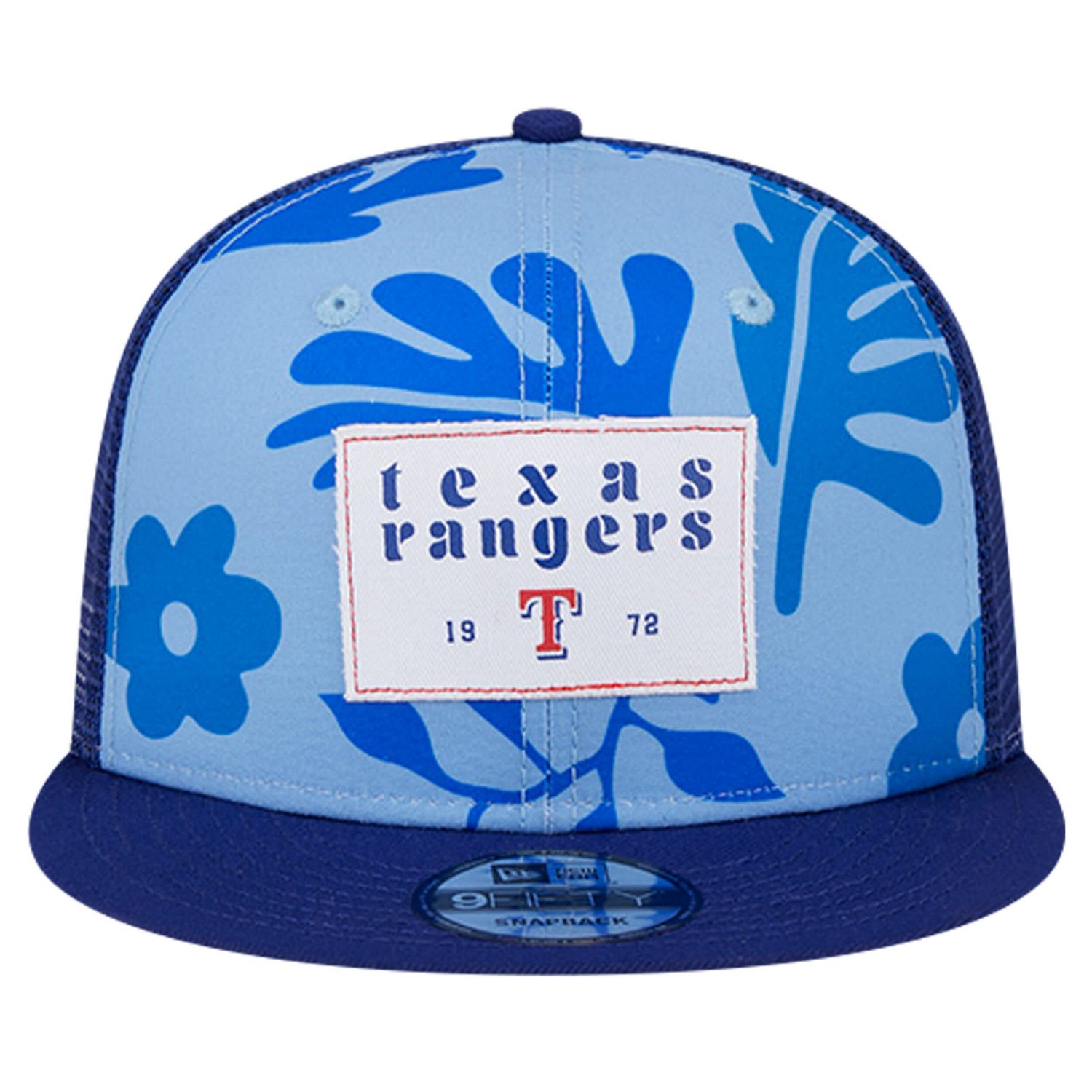 New Era Texas Rangers Bikini Bottom Trucker 9FIFTY Snapback Hat                                                                  - view number 2