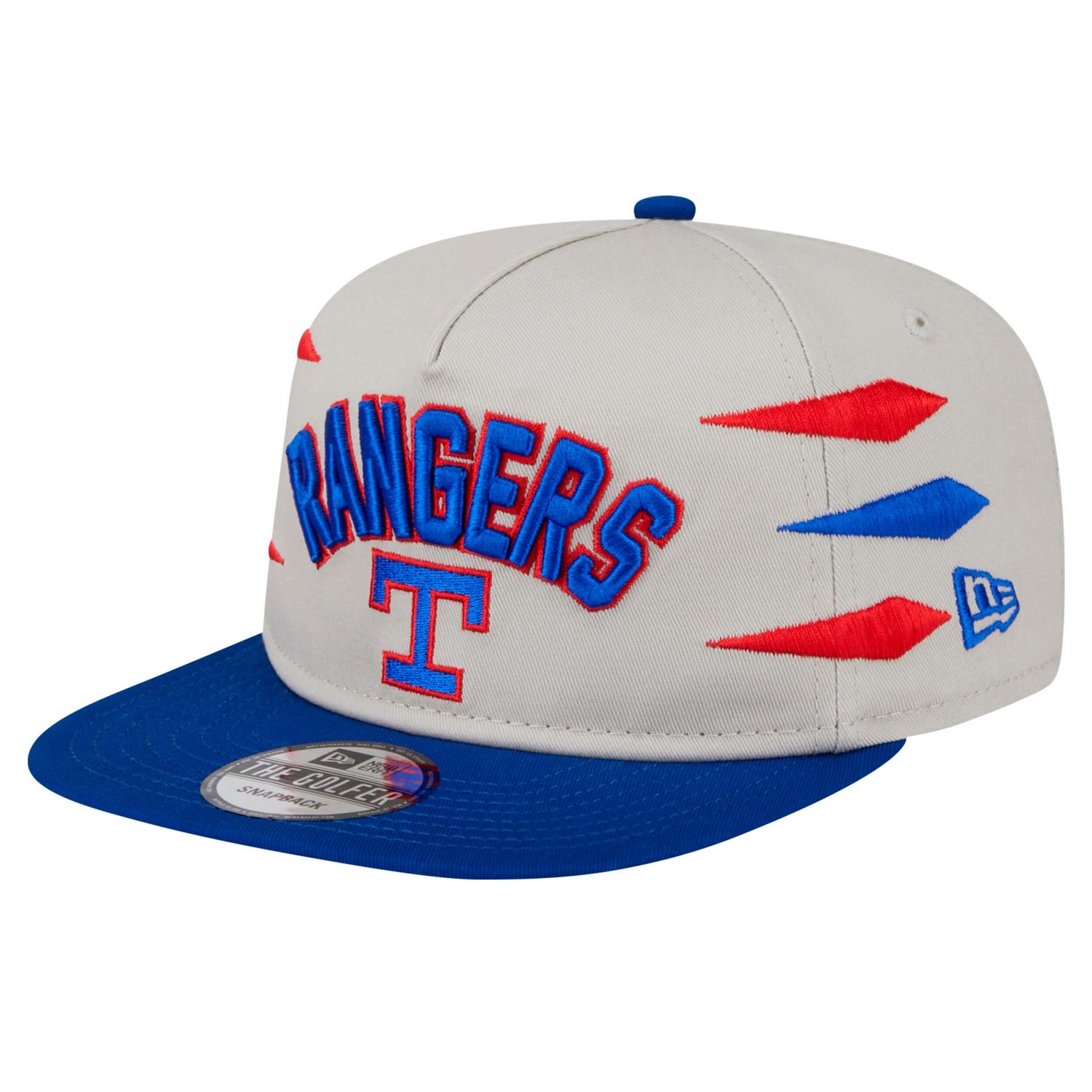 New Era Texas Rangers Iron Golfer Snapback Hat