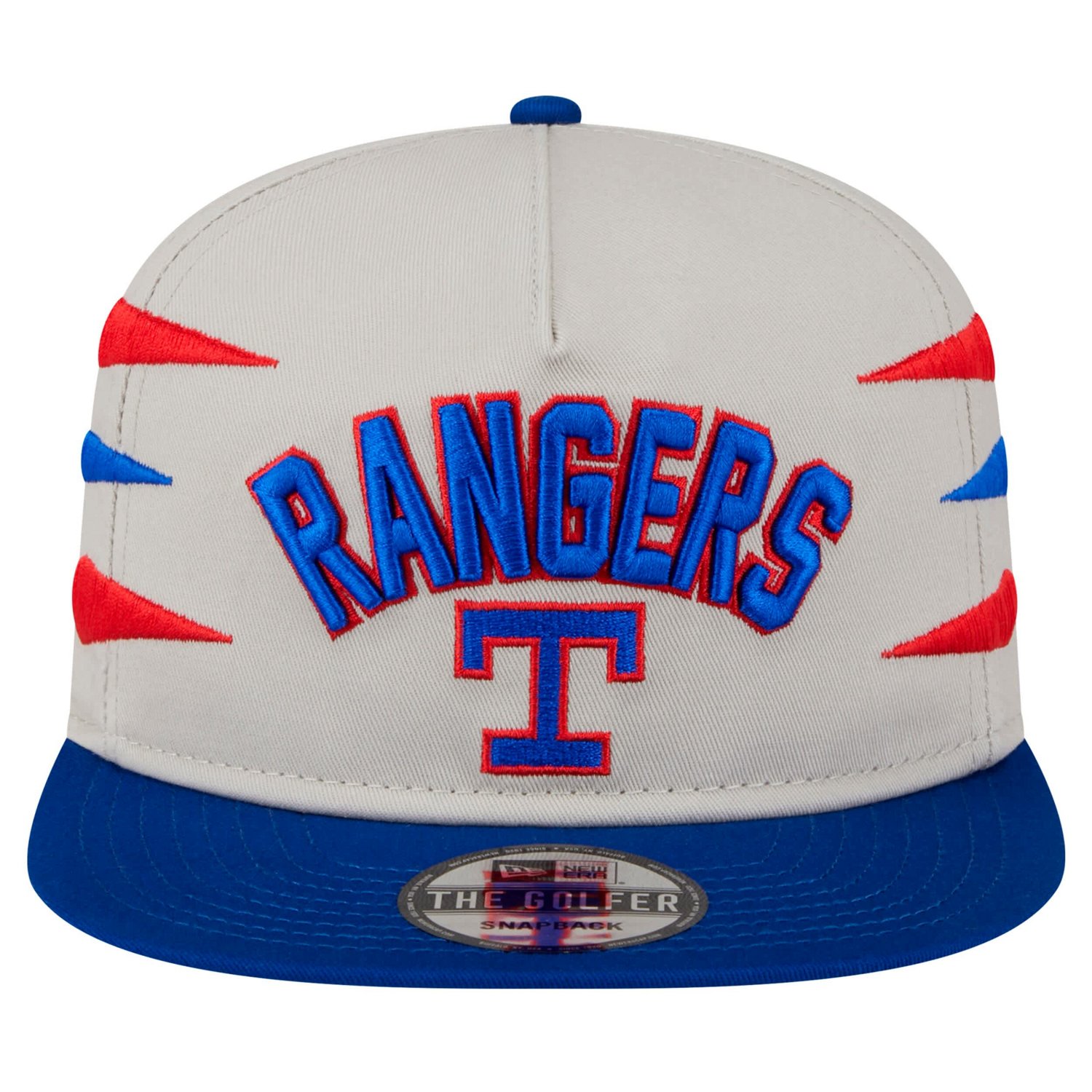 New Era Texas Rangers Iron Golfer Snapback Hat - view number 2