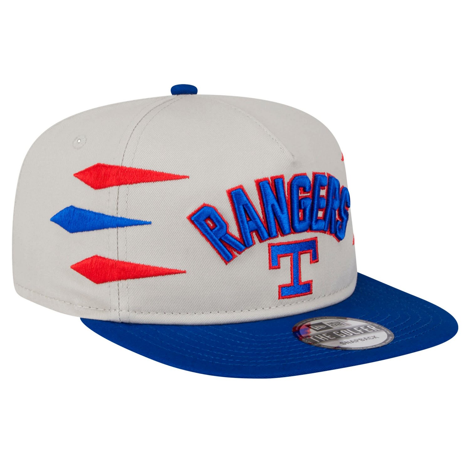 New Era Texas Rangers Iron Golfer Snapback Hat - view number 3