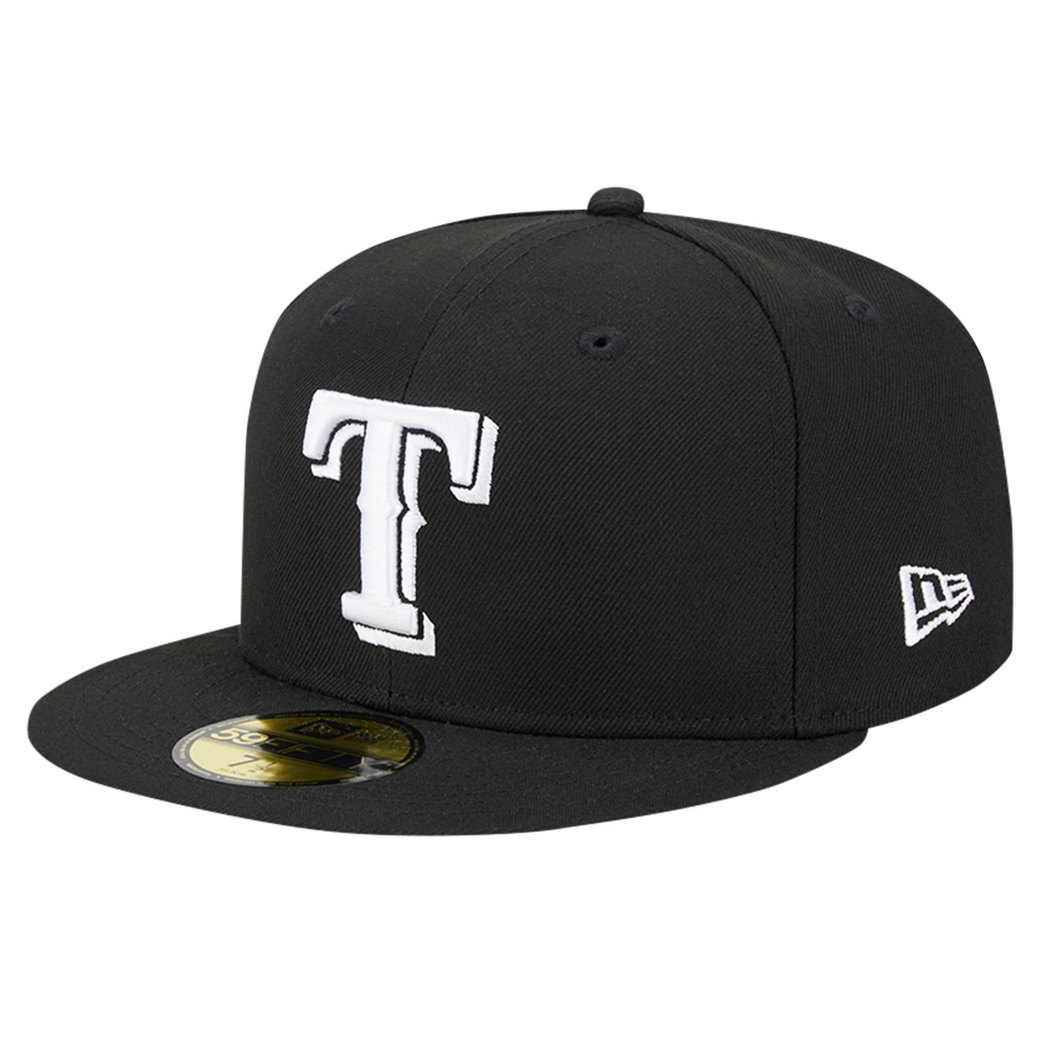 New Era Texas Rangers Logo 59FIFTY Fitted Hat - view number 3