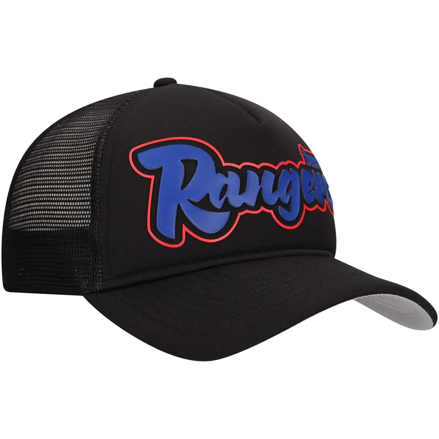 New Era Texas Rangers Retro Bold A-Frame Trucker 9FORTY Adjustable Hat