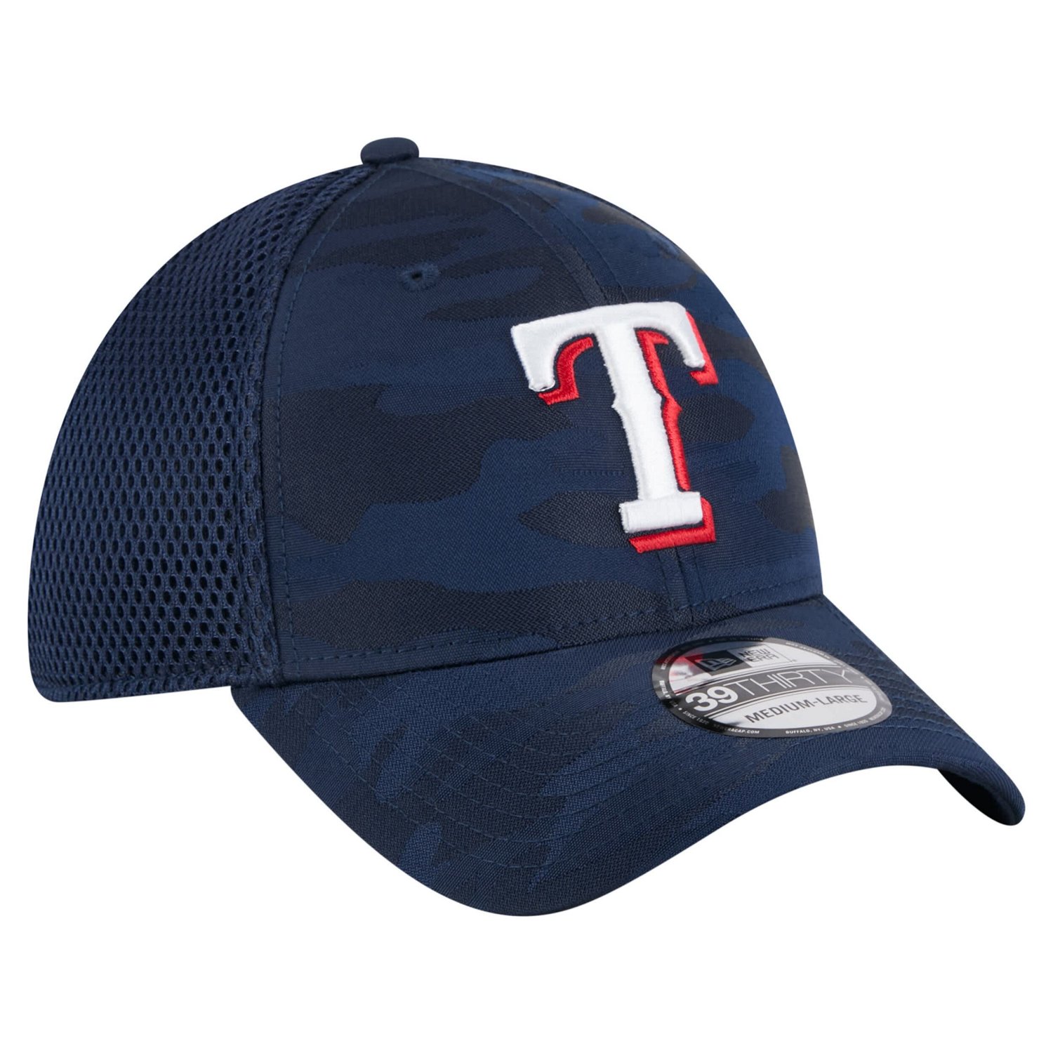 New Era Texas Rangers Subtle Camo 39THIRTY Flex Hat - view number 3