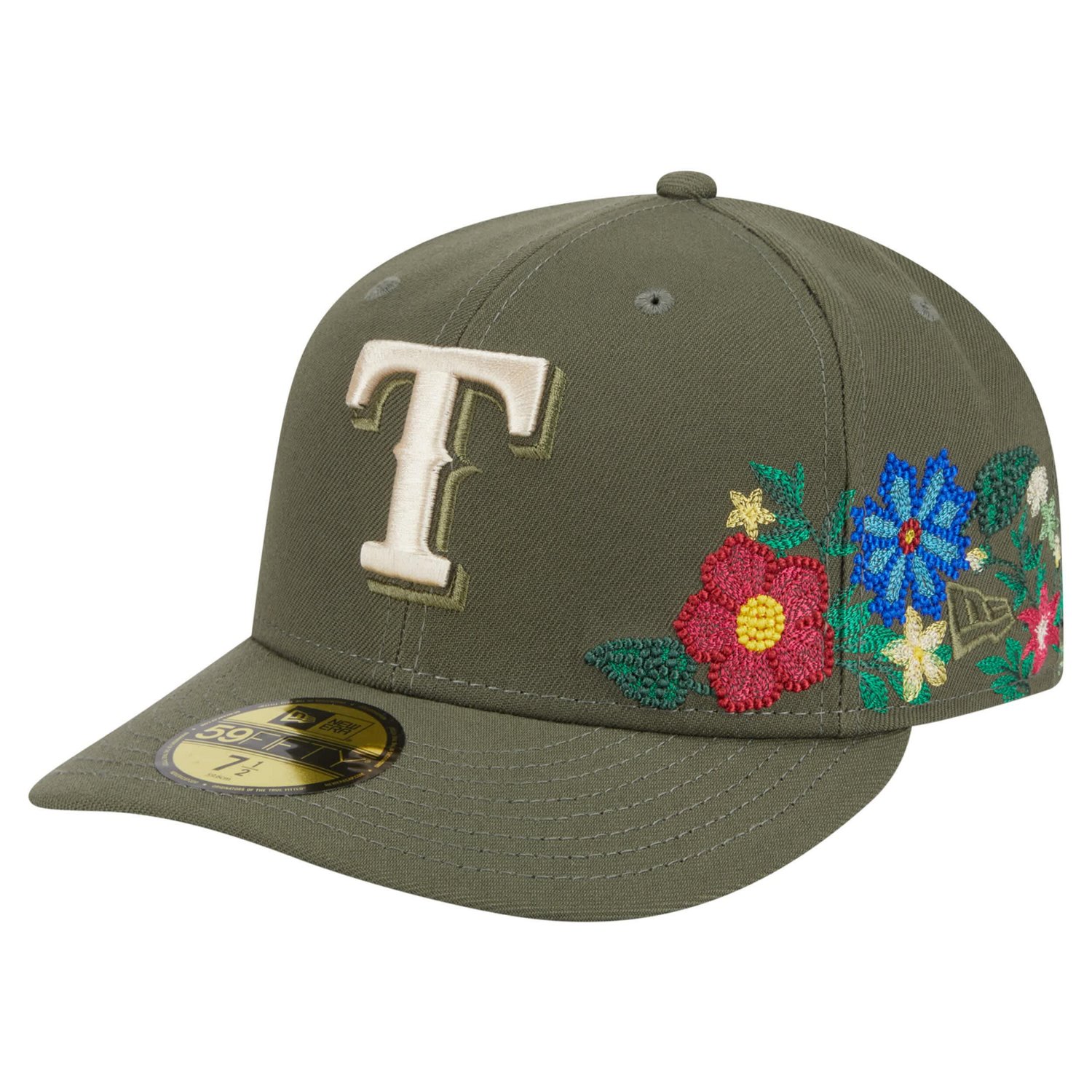 New Era Texas Rangers Tonal Florals 59FIFTY Fitted Hat