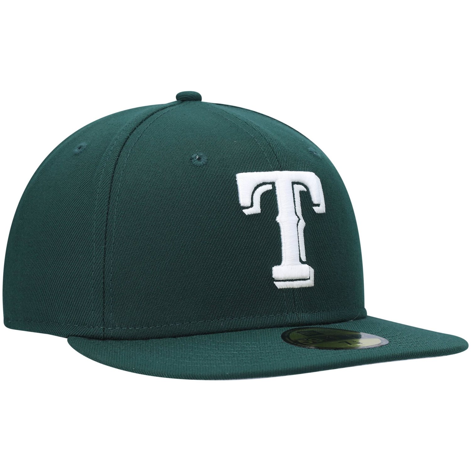New Era Texas Rangers White Logo 59FIFTY Fitted Hat - view number 3