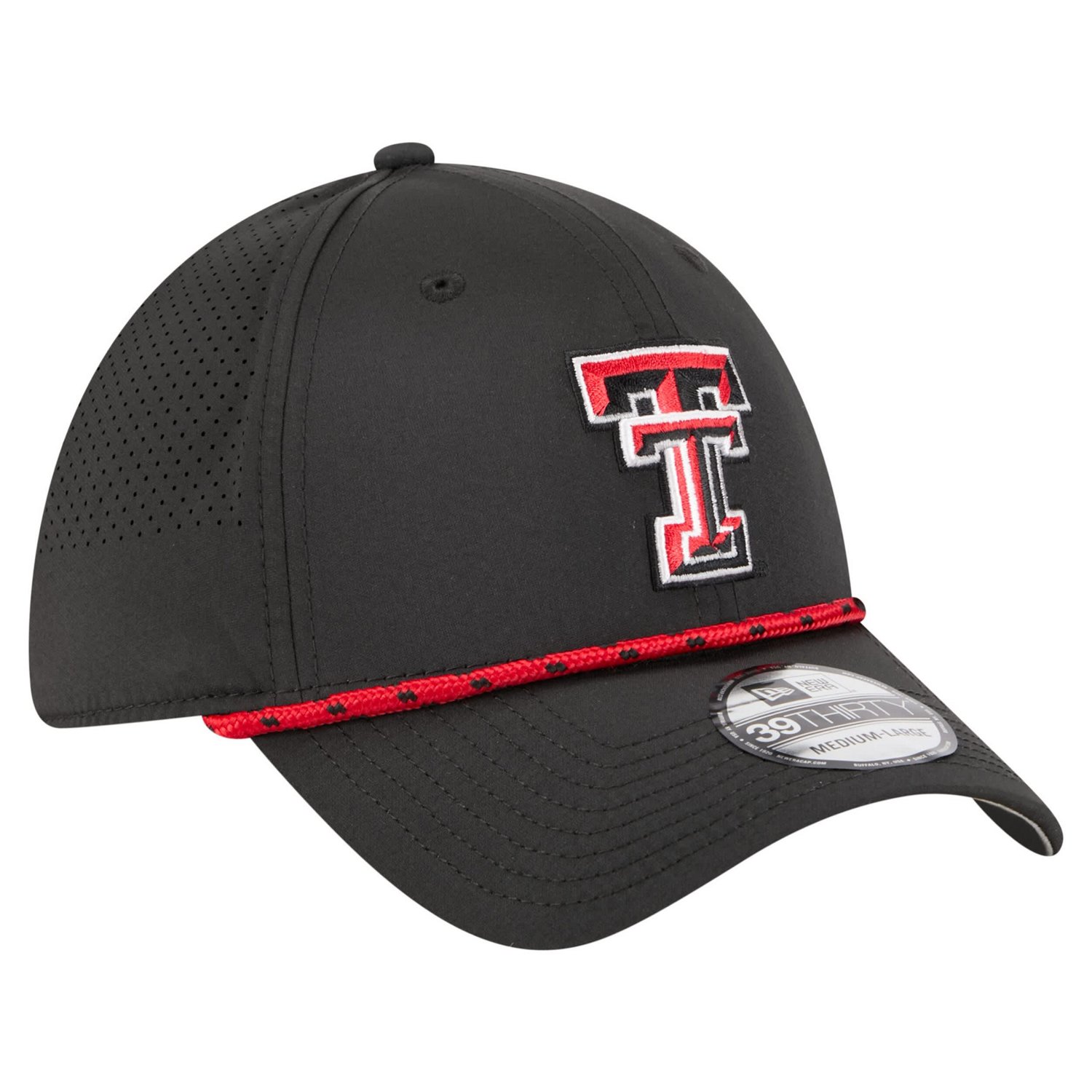 New Era Texas Tech Red Raiders Rope 39THIRTY Flex Hat - view number 3
