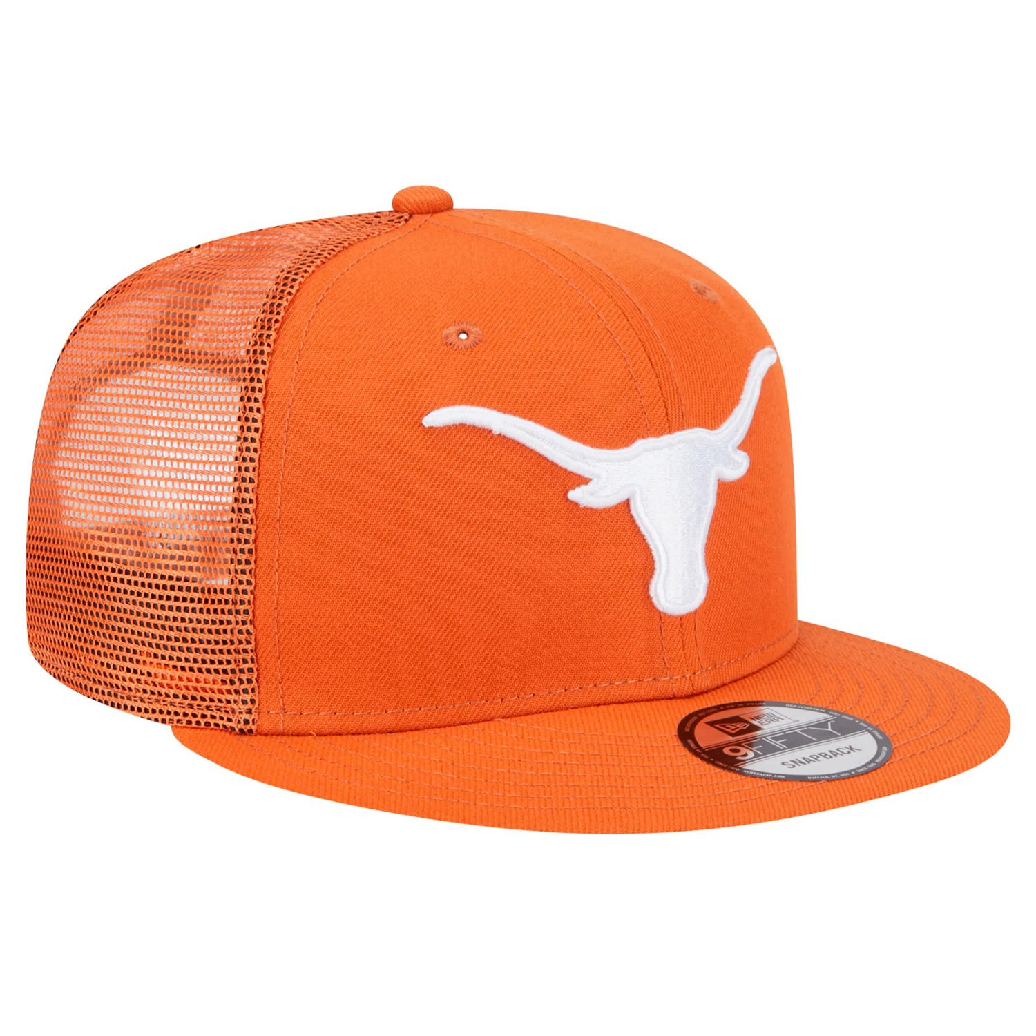 New Era Texas Texas Longhorns 9FIFTY Trucker Snapback Hat                                                                        - view number 3