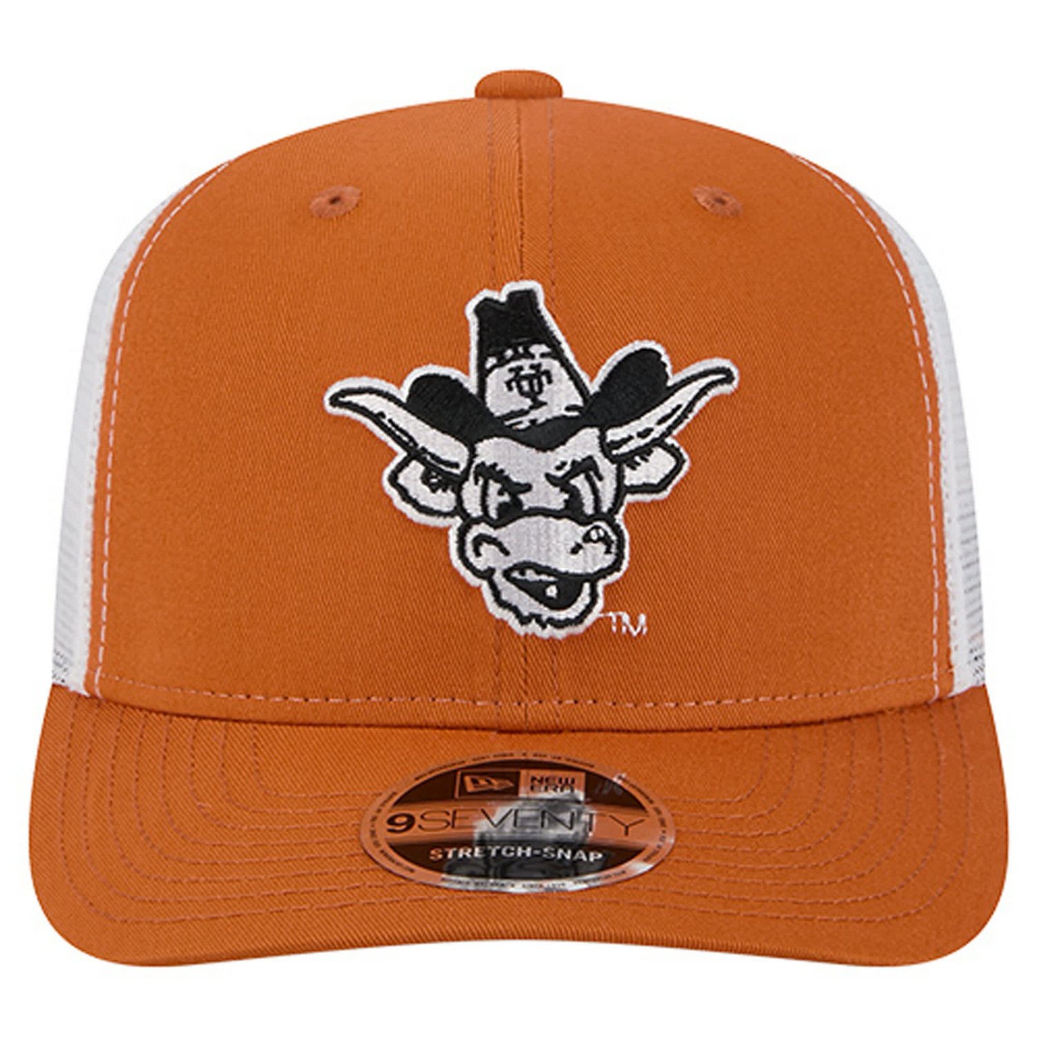 New Era Texas Texas Longhorns Team 9SEVENTY COOLERA Trucker Adjustable Hat - view number 2