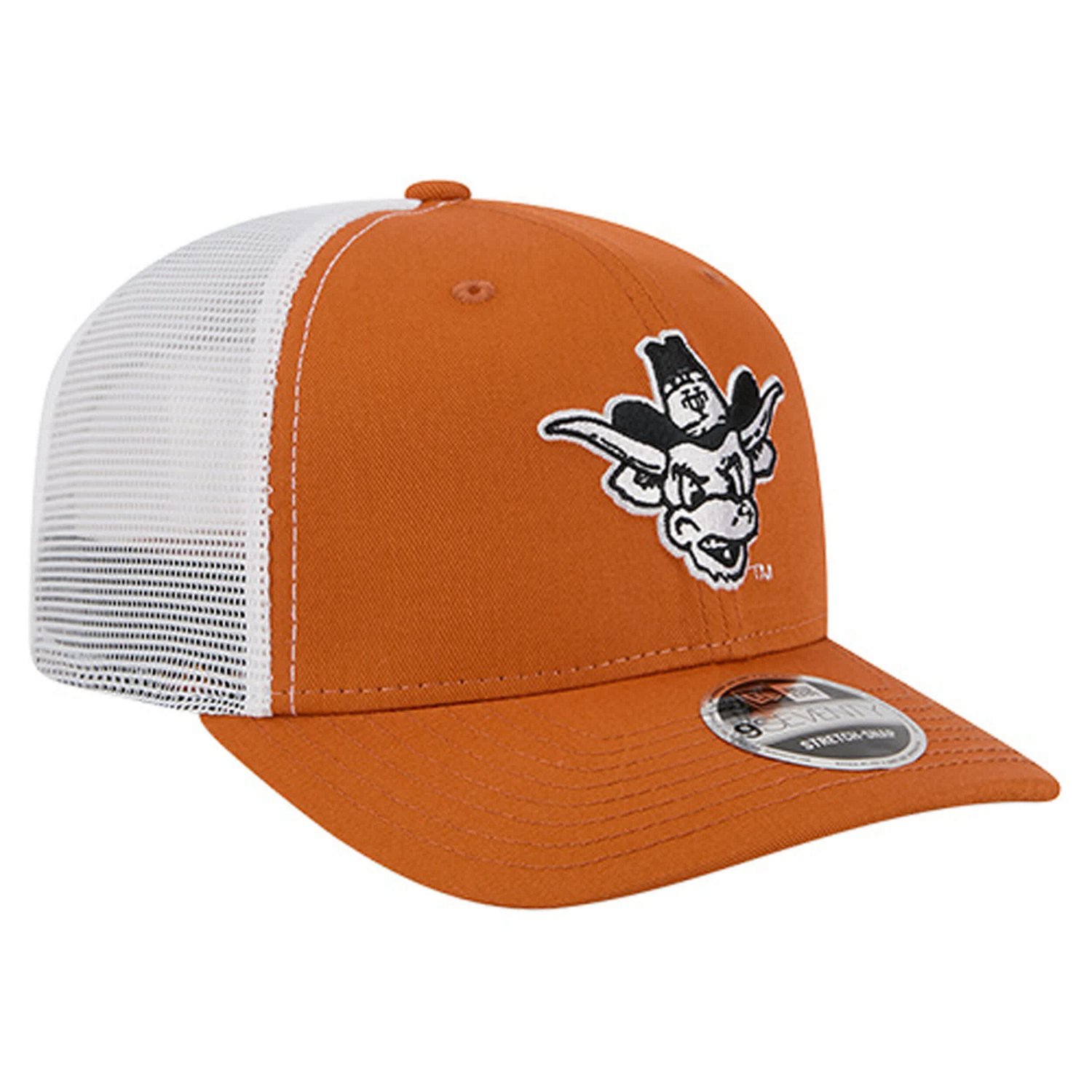 New Era Texas Texas Longhorns Team 9SEVENTY COOLERA Trucker Adjustable Hat - view number 3