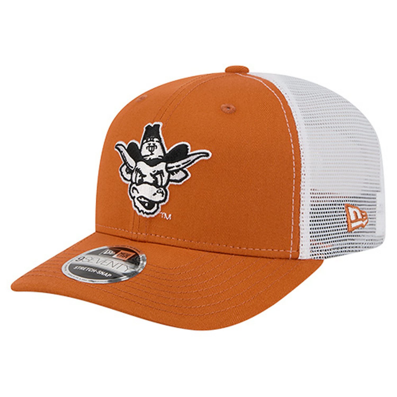 New Era Texas Texas Longhorns Team 9SEVENTY COOLERA Trucker Adjustable Hat