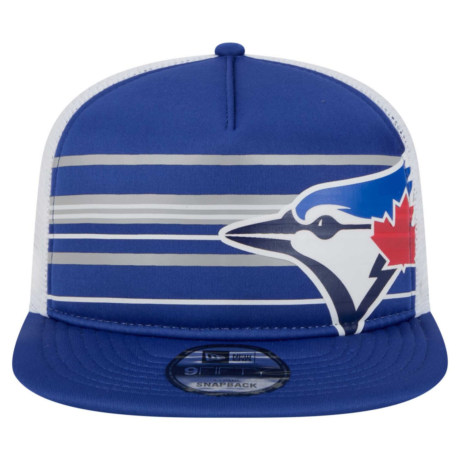 New Era Toronto Blue Jays 9FIFTY A-Frame Trucker Snapback Hat - view number 2