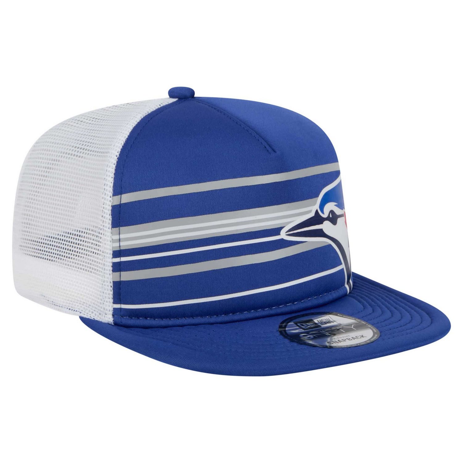 New Era Toronto Blue Jays 9FIFTY A-Frame Trucker Snapback Hat - view number 3