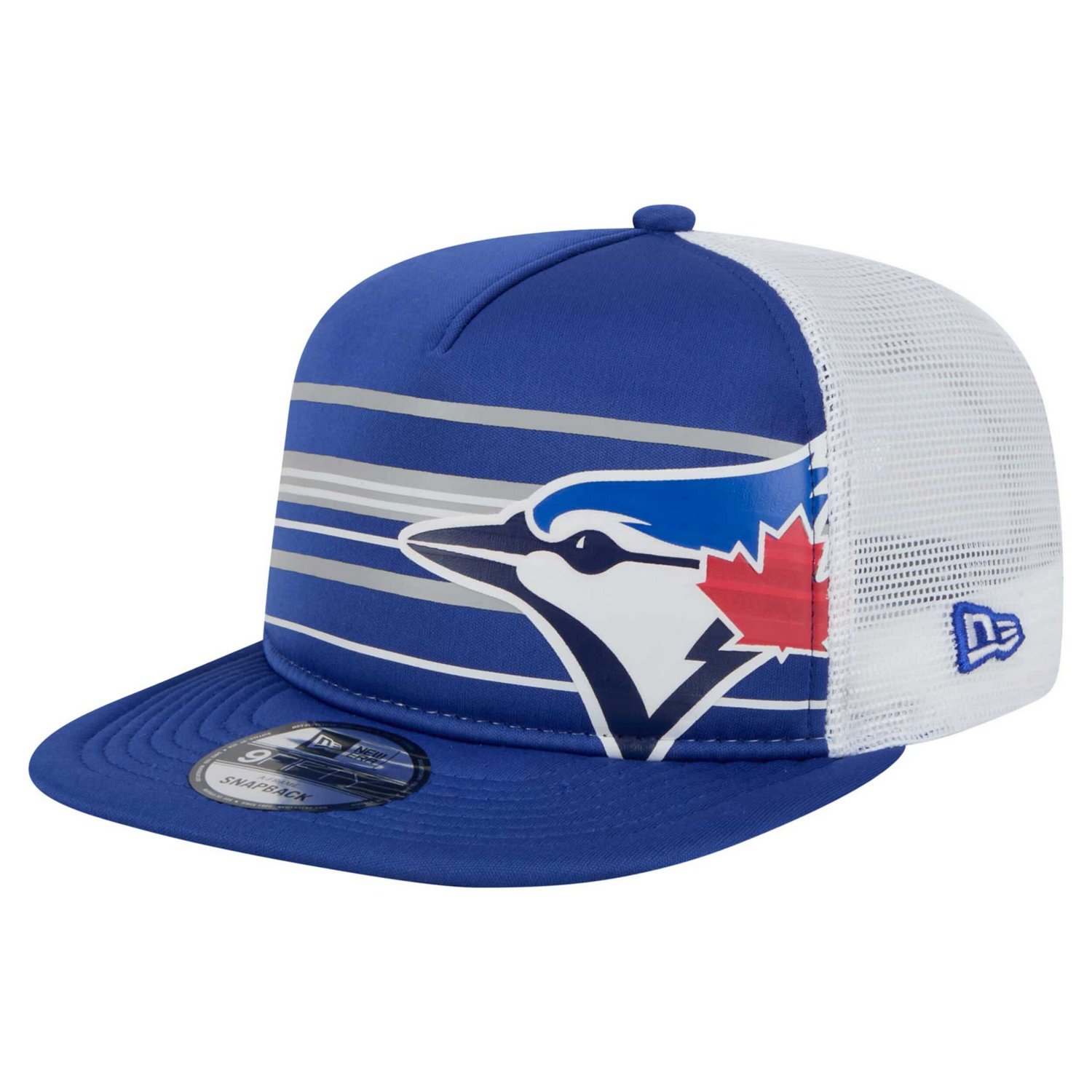 New Era Toronto Blue Jays 9FIFTY A-Frame Trucker Snapback Hat - view number 1