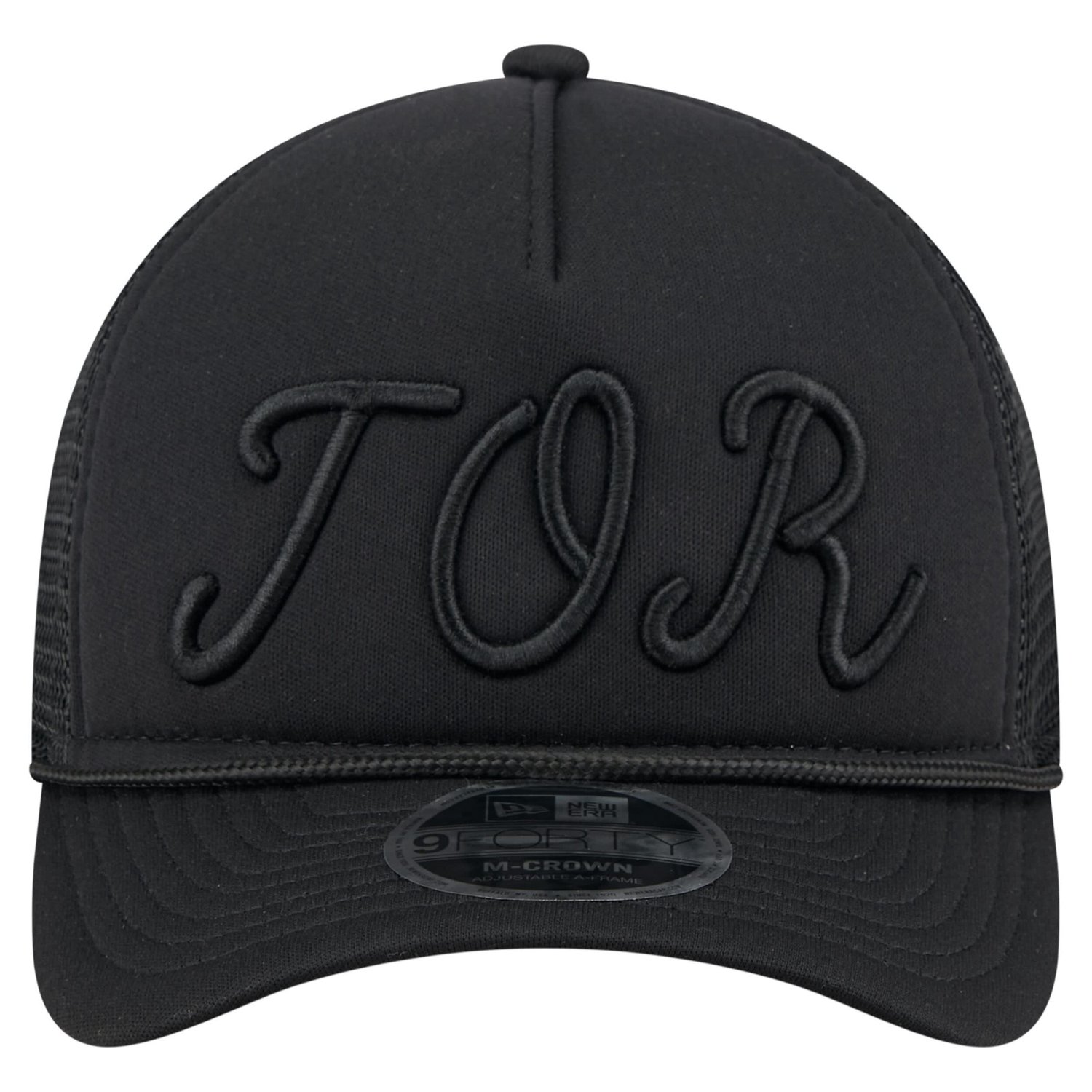 New Era Toronto Blue Jays City Initial 9FORTY A-Frame M-Crown Adjustable Trucker Hat - view number 2