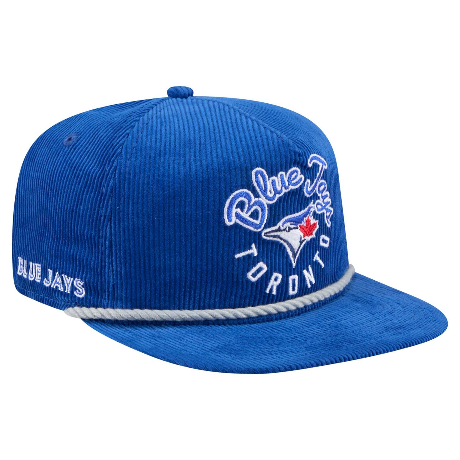 New Era Toronto Blue Jays Full Circle Corduroy Golfer Adjustable Hat                                                            