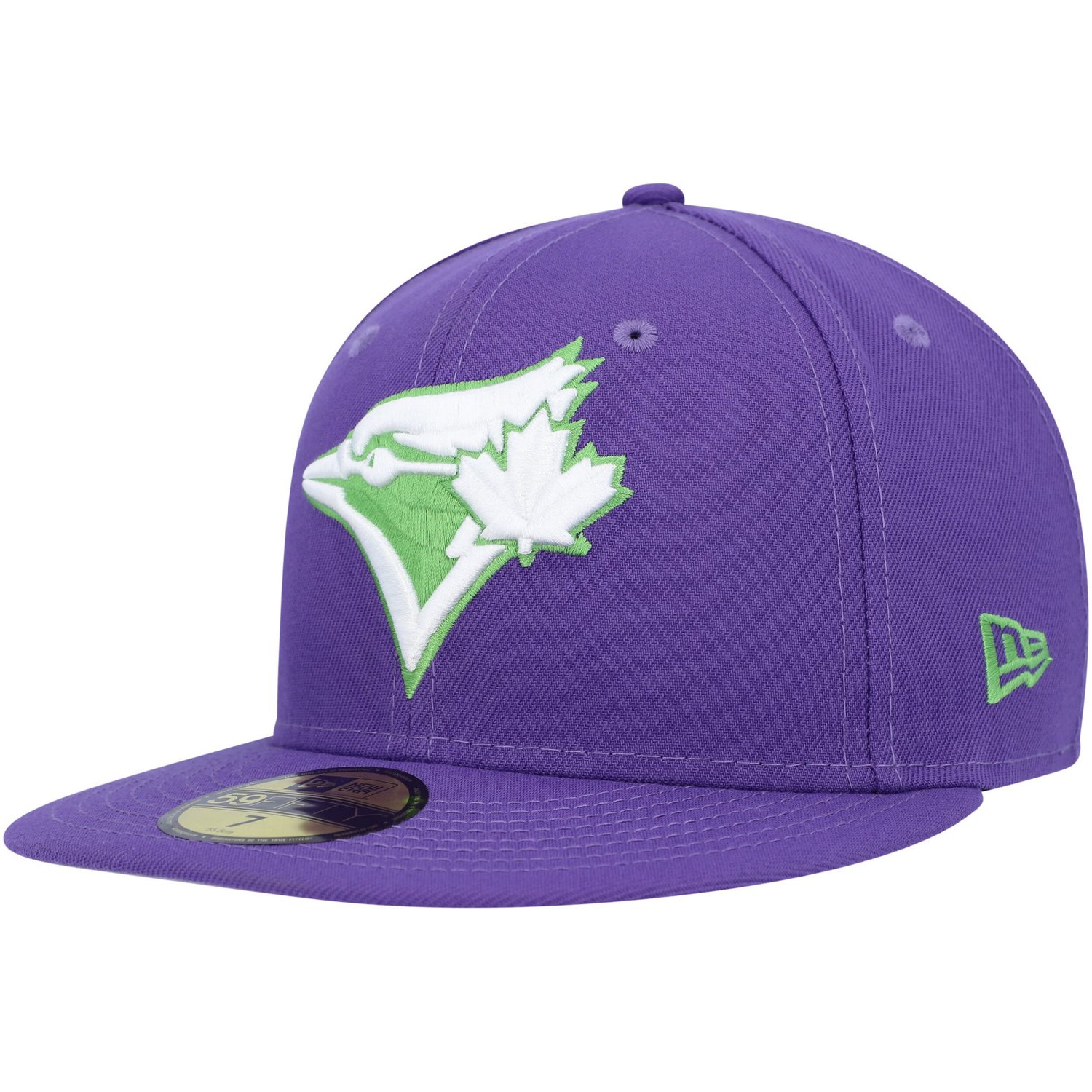 New Era Toronto Blue Jays Lime Side Patch 59FIFTY Fitted Hat