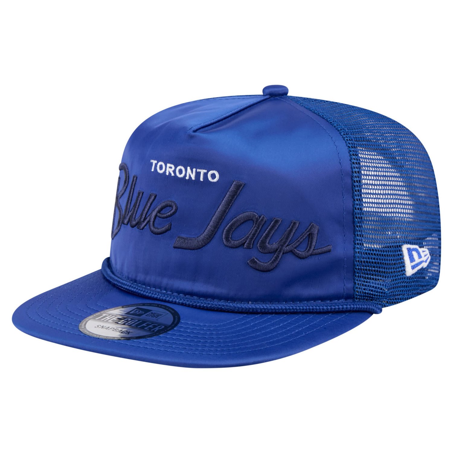 New Era Toronto Blue Jays Retro Satin Script Golfer Adjustable Hat - view number 1
