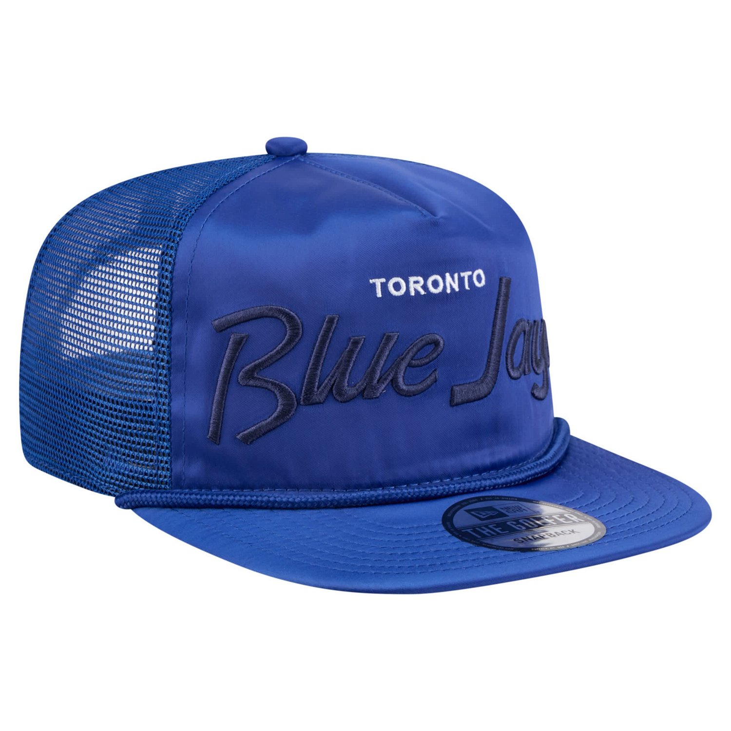 New Era Toronto Blue Jays Retro Satin Script Golfer Adjustable Hat - view number 3