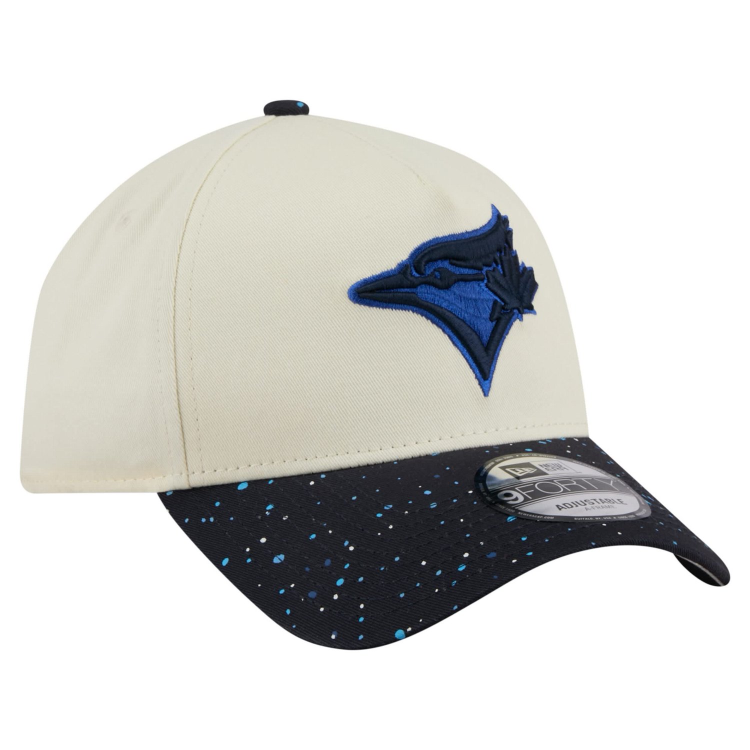 New Era Toronto Blue Jays Speckle A-Frame 9FORTY Adjustable Hat - view number 3