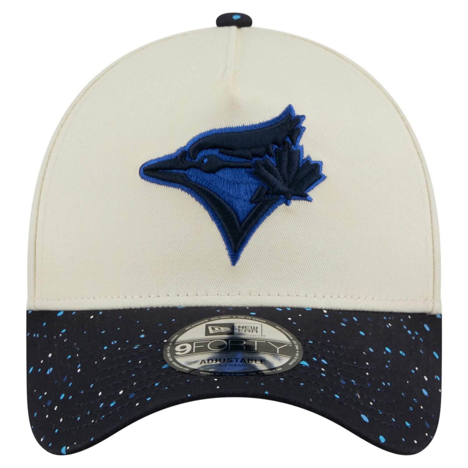 New Era Toronto Blue Jays Speckle A-Frame 9FORTY Adjustable Hat - view number 2