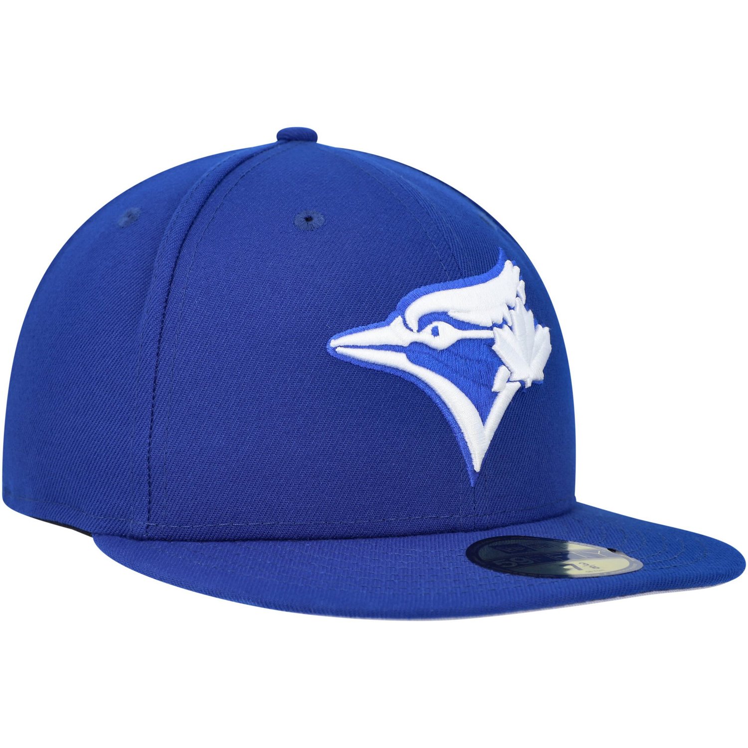 New Era Toronto Blue Jays White Logo 59FIFTY Fitted Hat                                                                          - view number 3