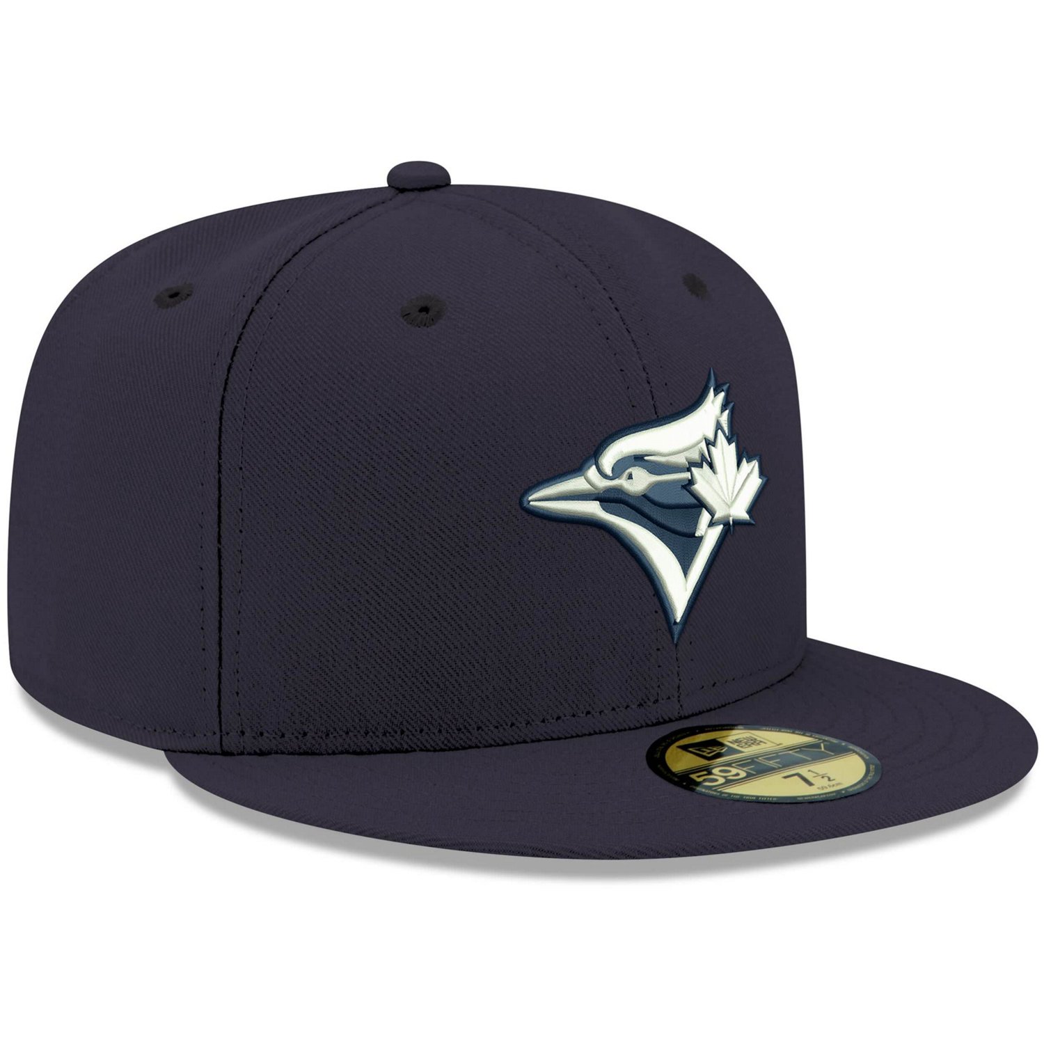 New Era Toronto Blue Jays White Logo 59FIFTY Fitted Hat - view number 3