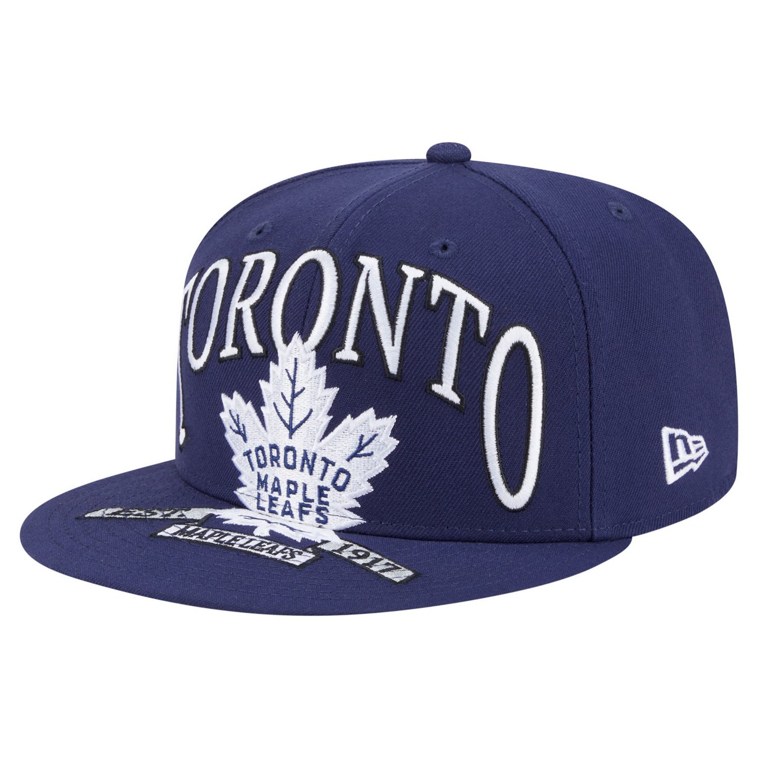New Era Toronto Maple Leafs Oversized Vintage Arch 59Fifty Fitted Hat - view number 1