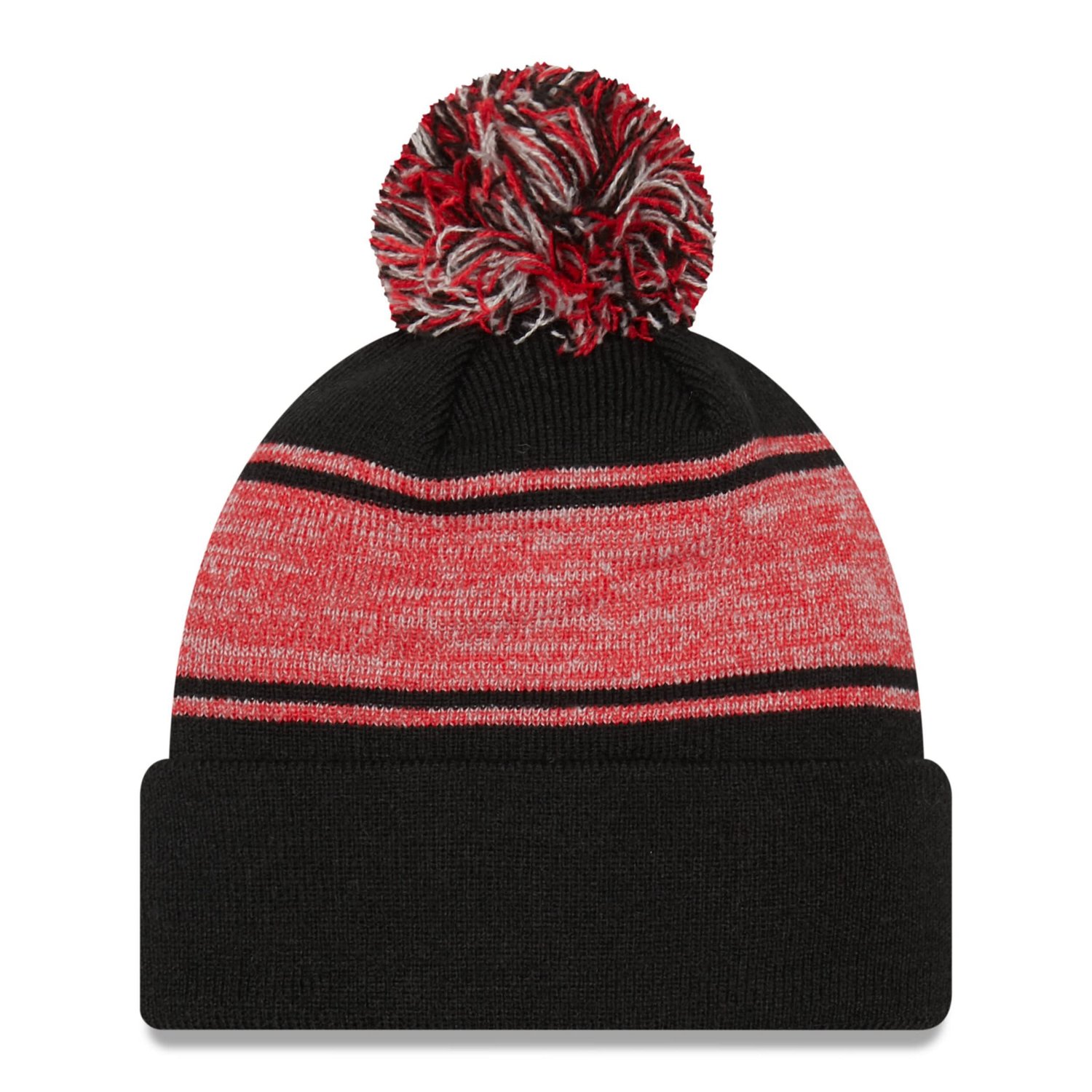 New Era Toronto Raptors Chilled Cuffed Knit Hat with Pom - view number 2