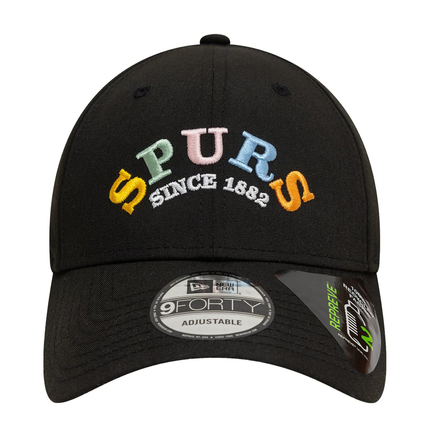New Era Tottenham Hotspur Rainbow Wordmark Adjustable 9FORTY Hat - view number 2